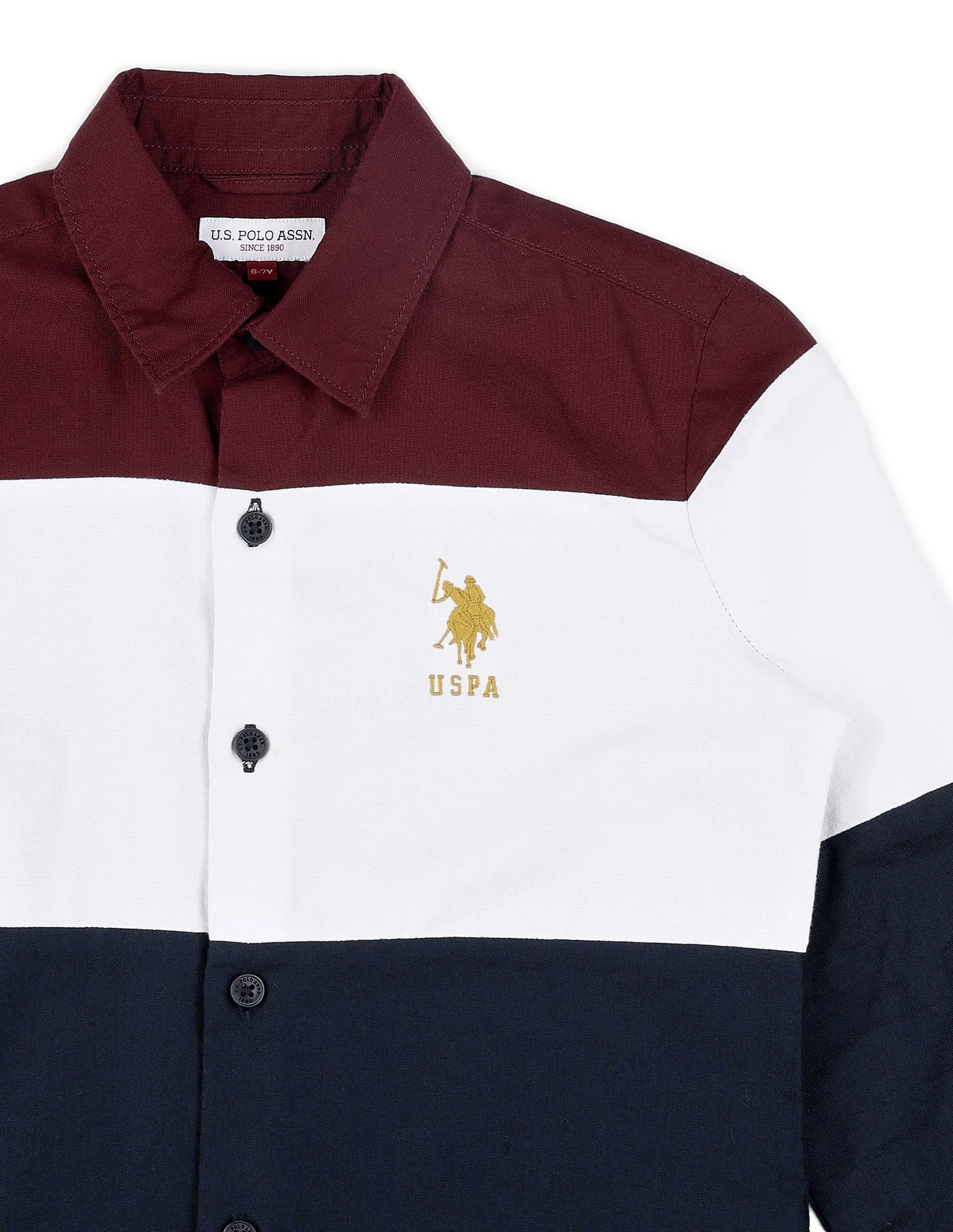Boys Colorblocked Pure Cotton Shirt - Image 9