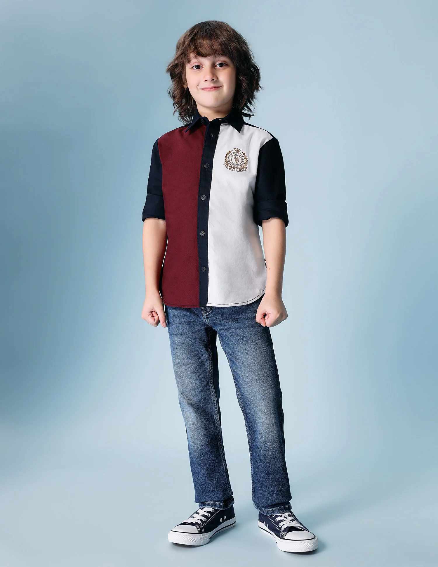 Boys Colorblocked Pure Cotton Shirt - Image 3