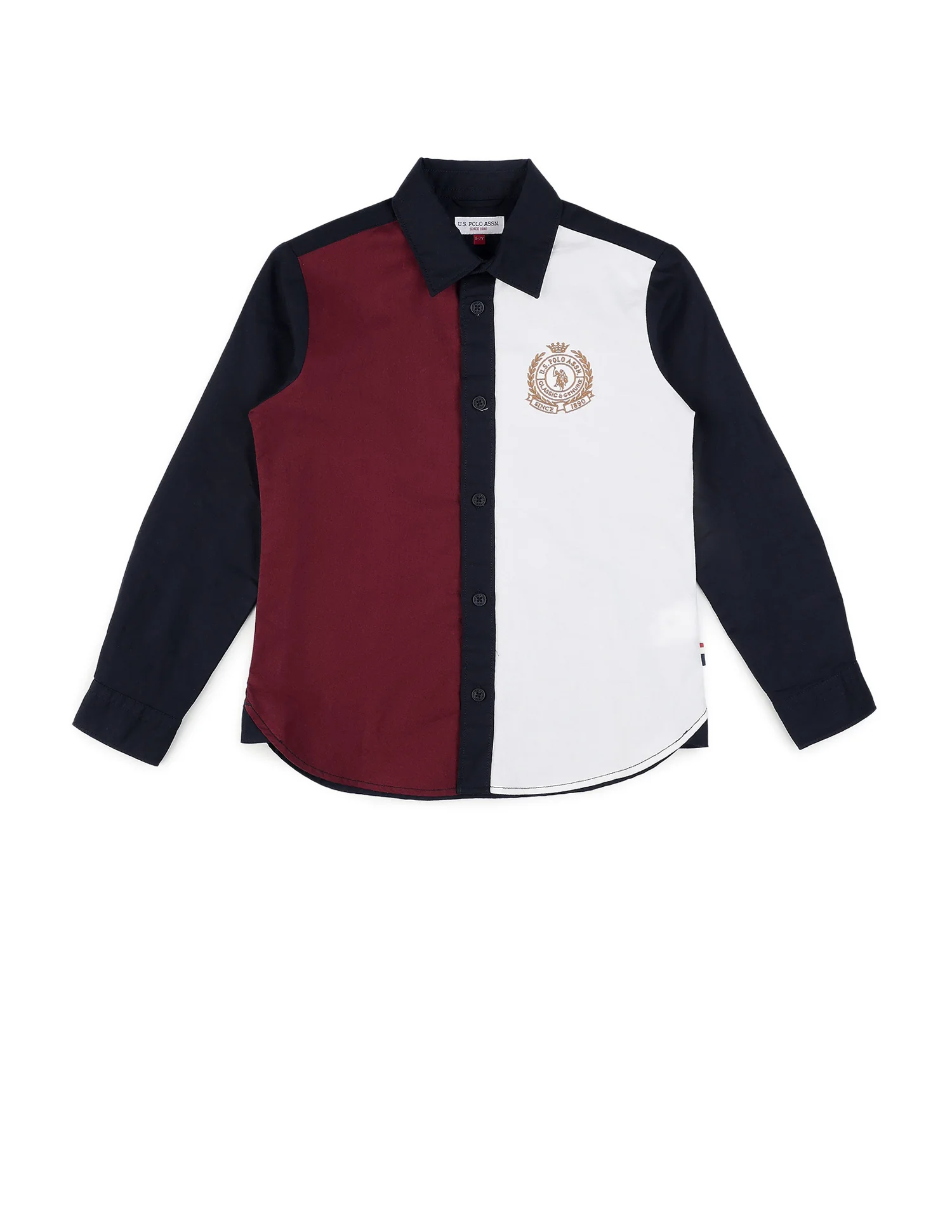 Boys Colorblocked Pure Cotton Shirt - Image 7