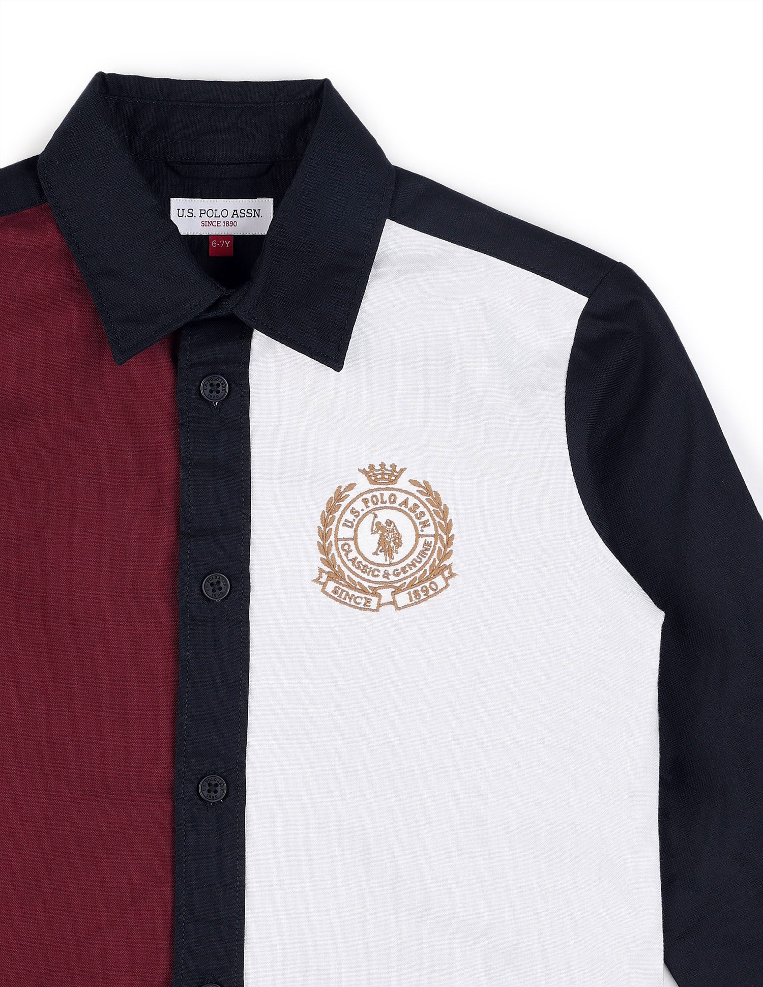 Boys Colorblocked Pure Cotton Shirt - Image 9