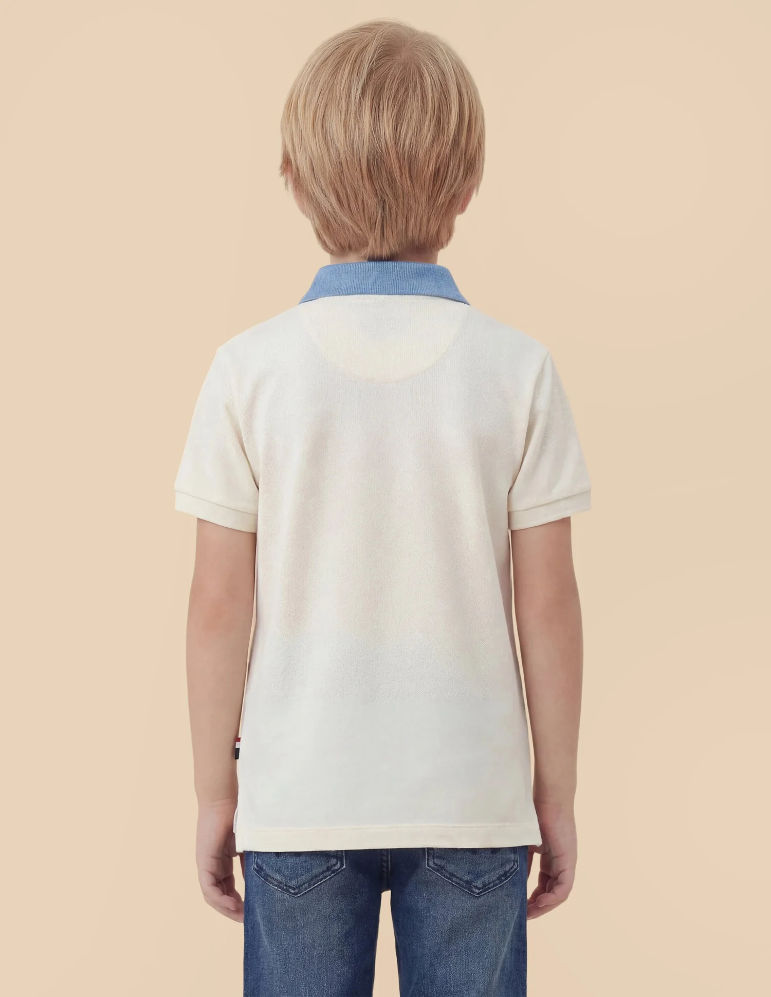 Boys Colour Block Regular Fit Polo Shirt - Image 5