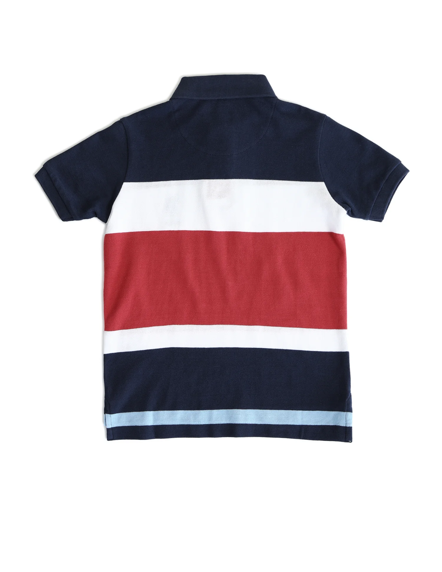 Boys Colour Block Regular Fit Polo Shirts - Image 6