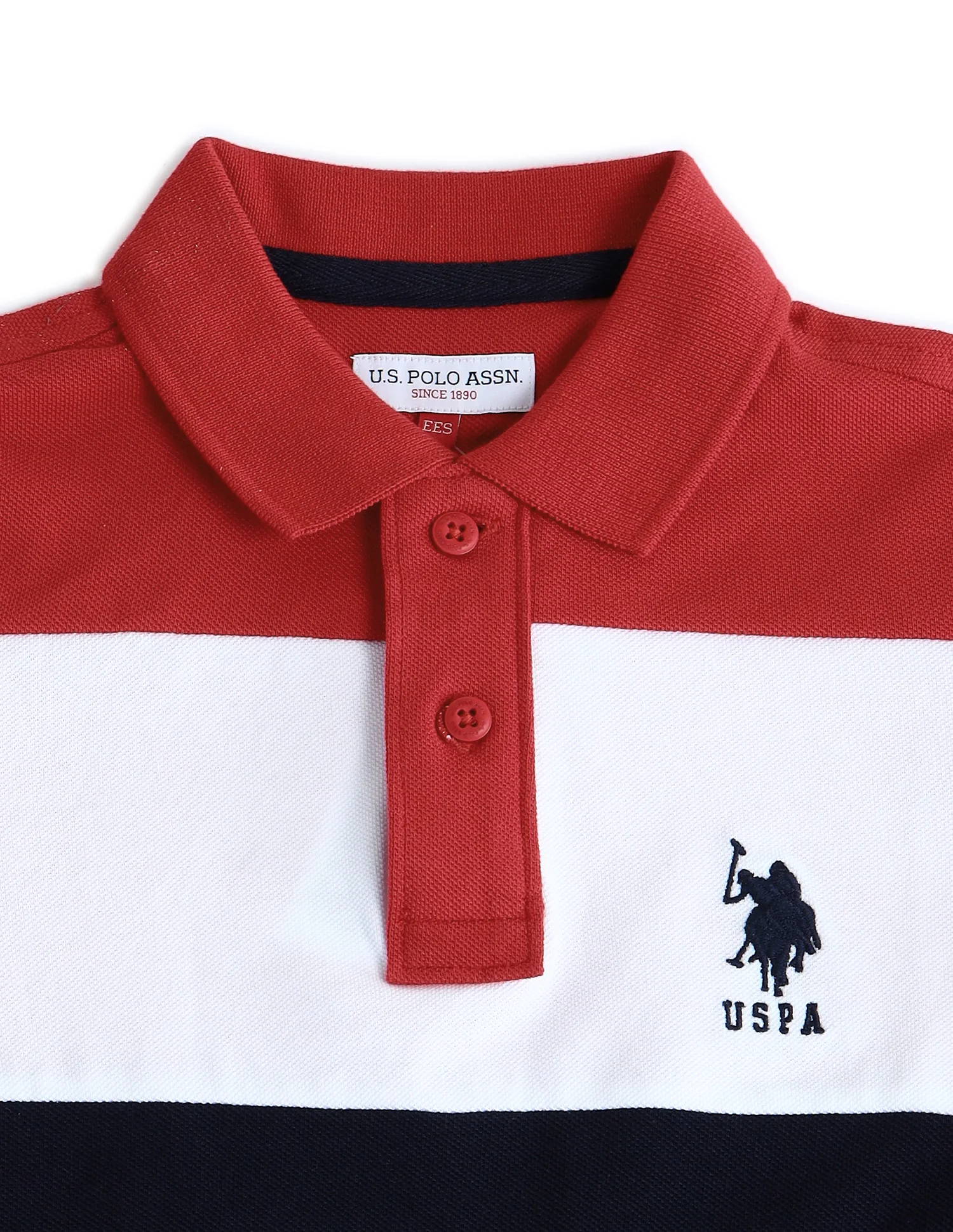 Boys Colour Block Regular Fit Polo Shirts - Image 7