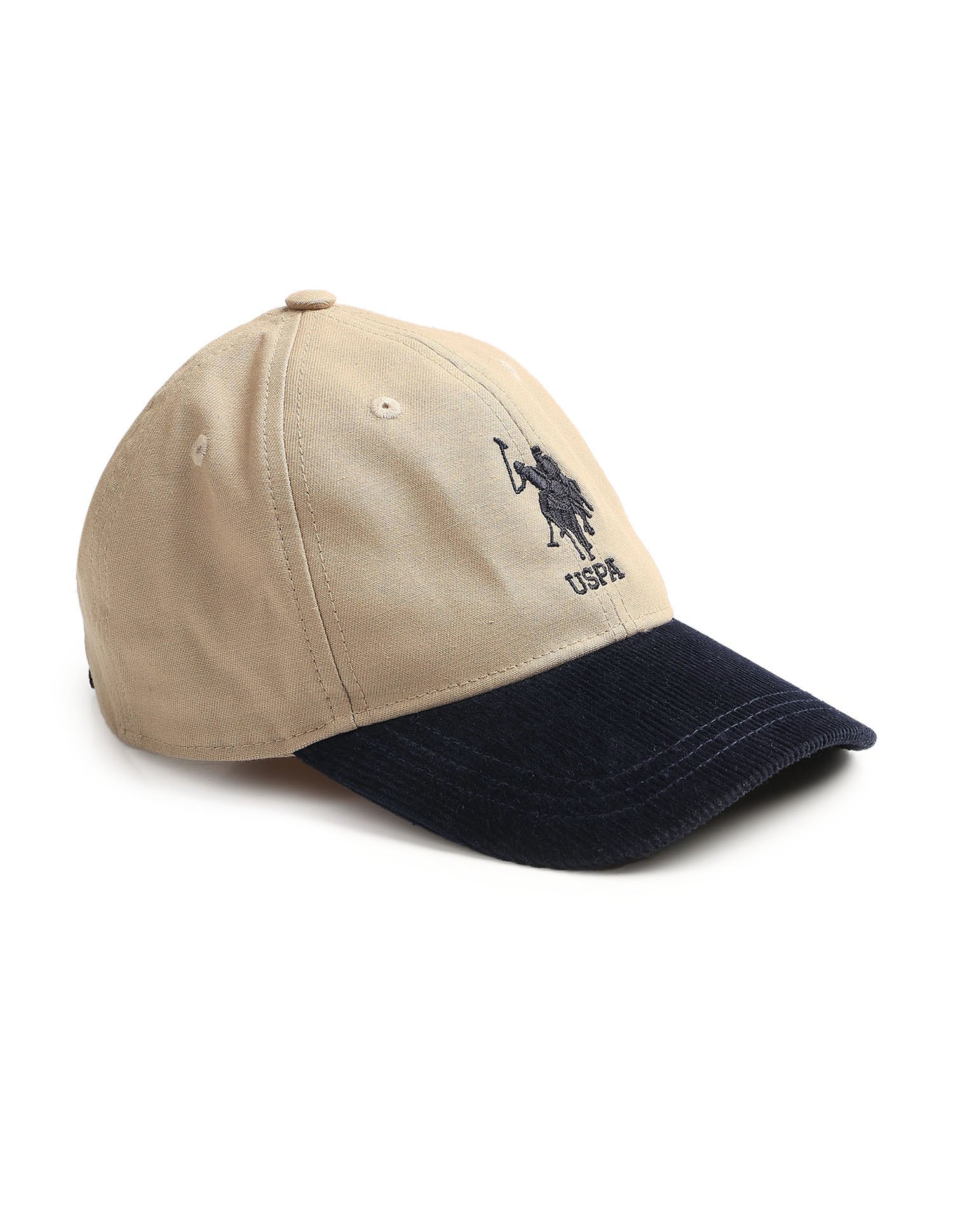 Boys Colour Blocked Corduroy Cap - Image 2