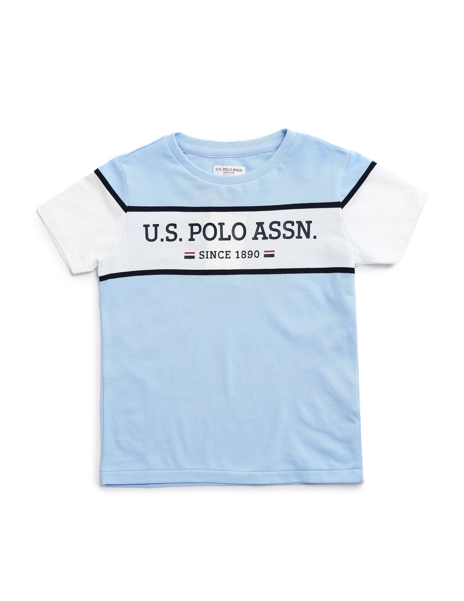 Boys Colour Blocked Cotton T-Shirt - Image 5