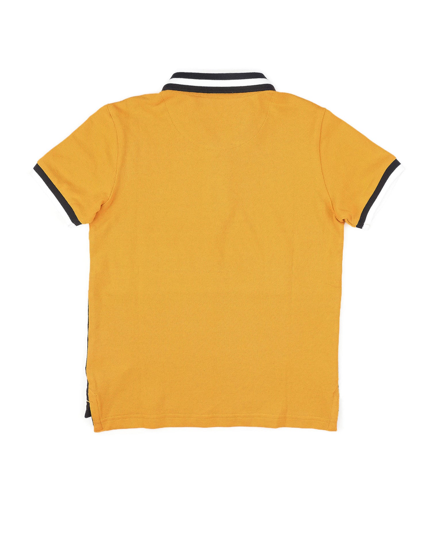 Boys Colour Blocked Pure Cotton Polo Shirt - Image 8