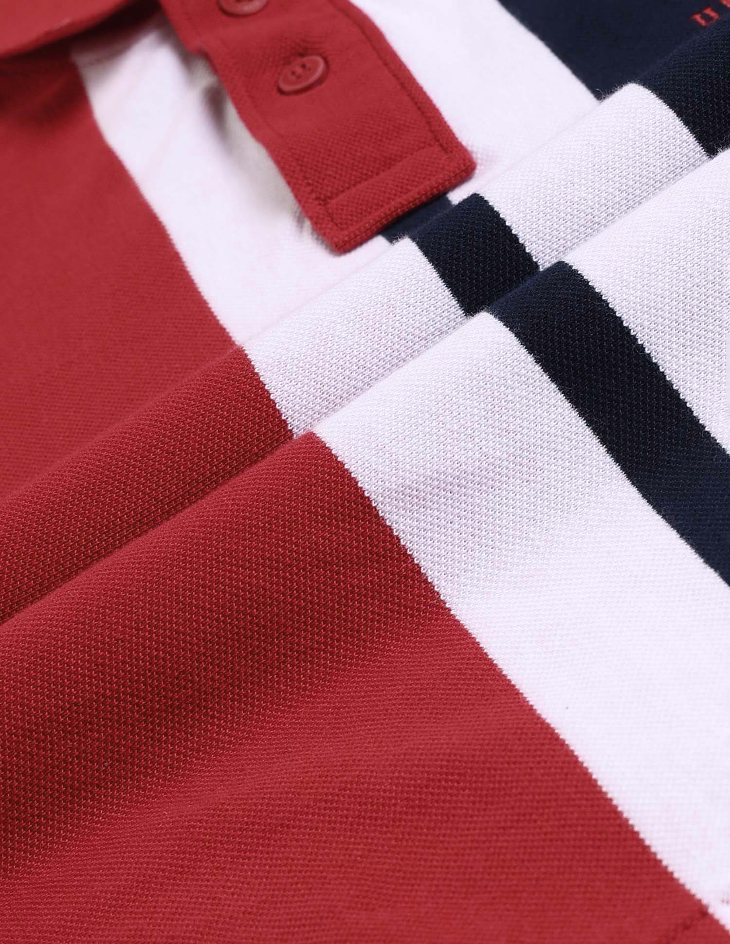 Boys Colour blocked Regular Fit Polo Shirt - Image 2