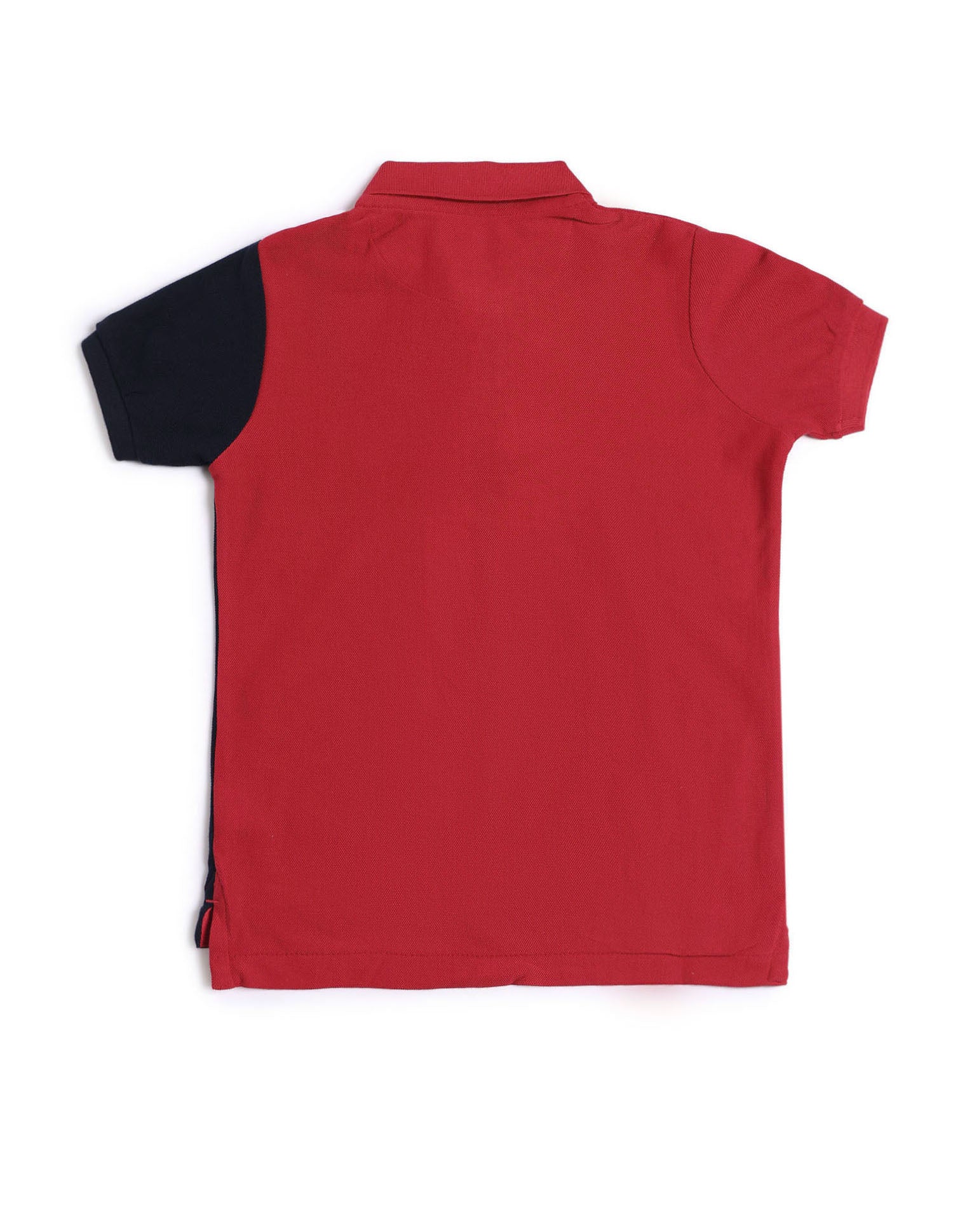 Boys Colour blocked Regular Fit Polo Shirt - Image 6