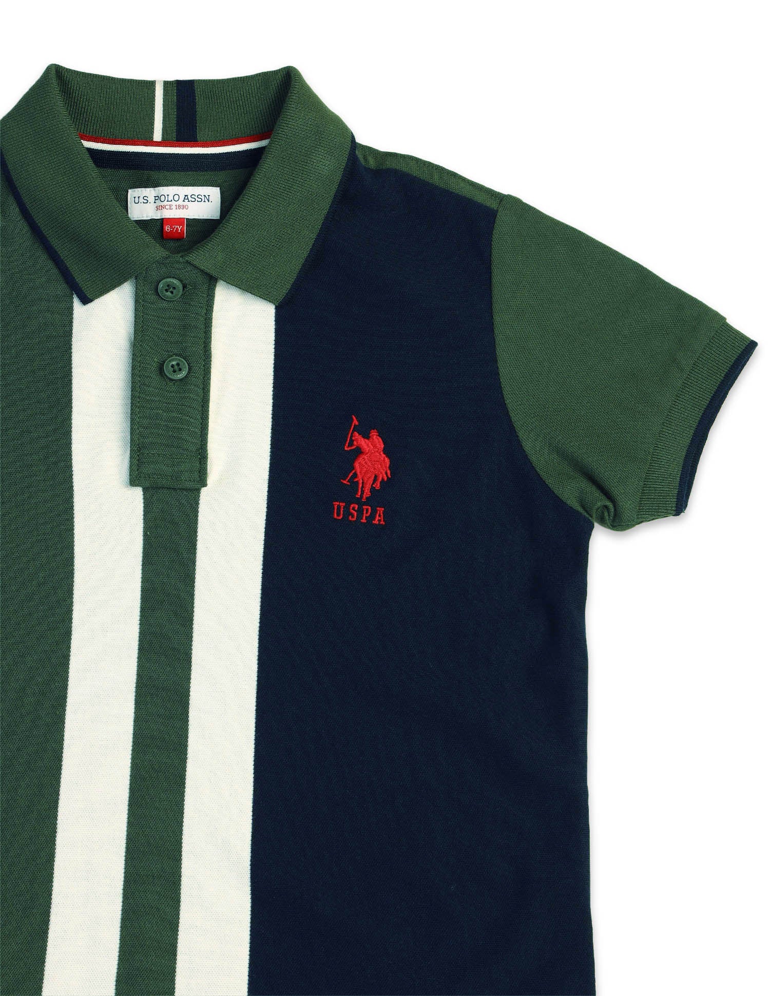 Boys Colour Blocked Regular Fit Polo Shirt - Image 9