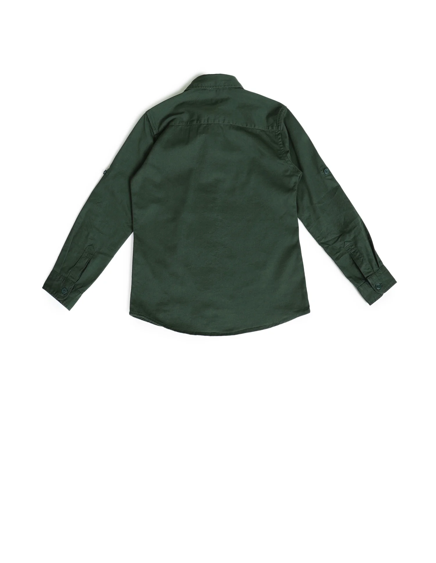 Boys Colour Blocked Regular Fit Shirt - Image 6