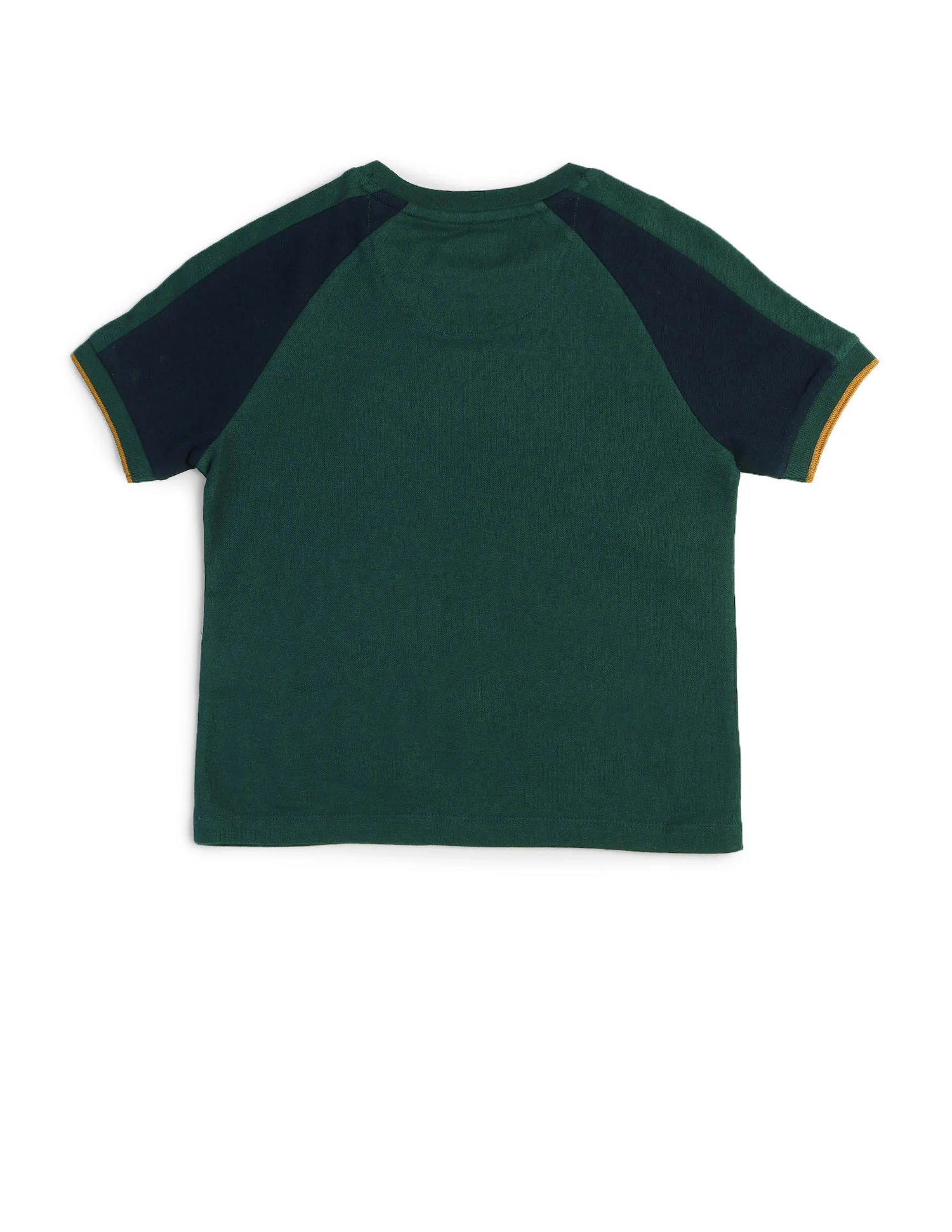 Boys Colour Blocked Regular Fit T-Shirt - Image 8