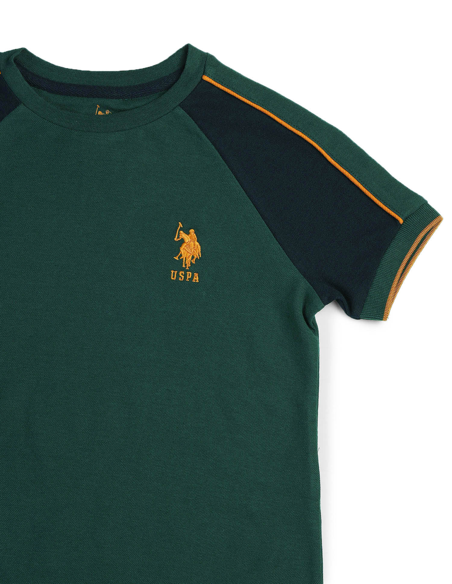 Boys Colour Blocked Regular Fit T-Shirt - Image 9