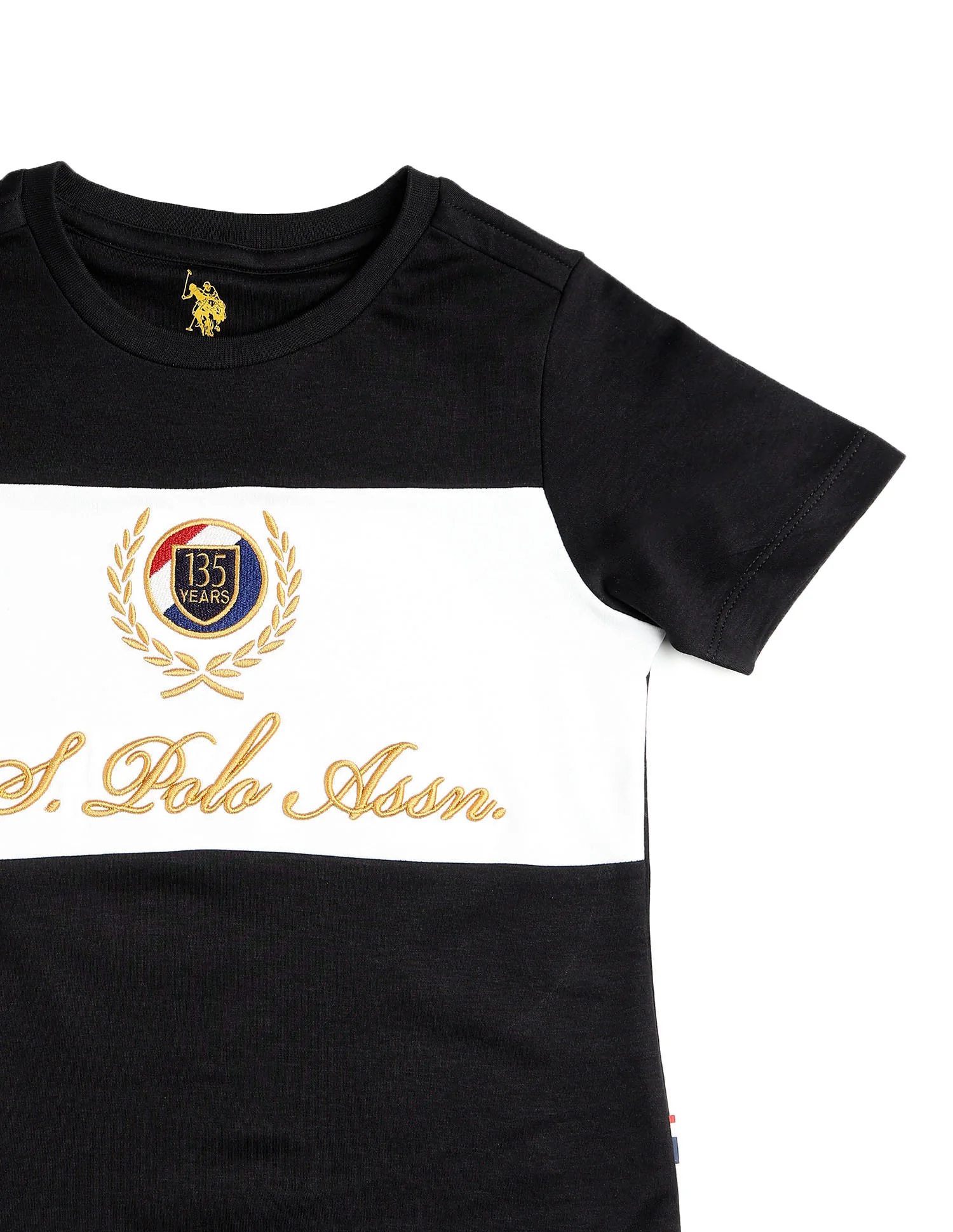Boys Colour Blocked Regular Fit T Shirt - Image 9