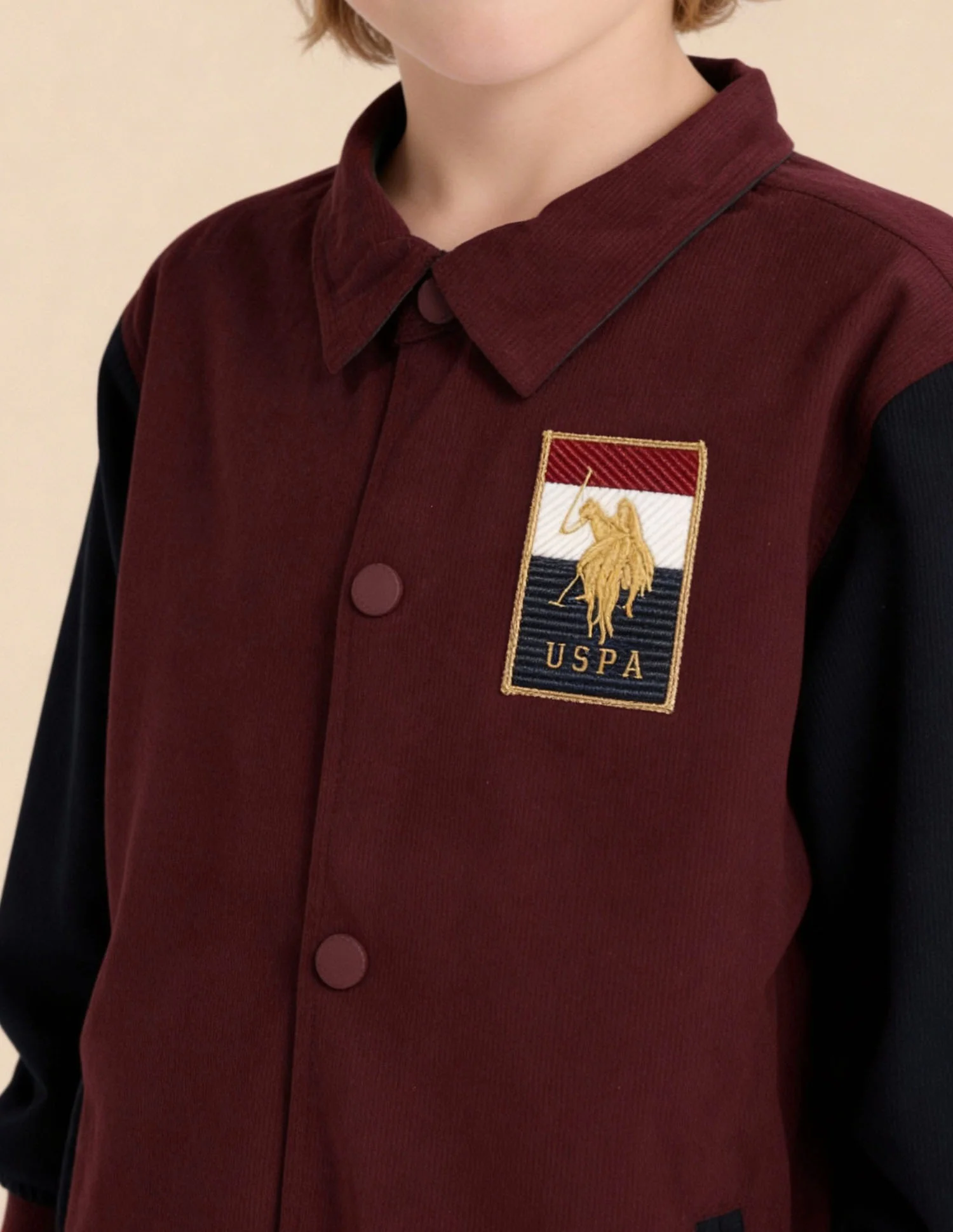Boys Colourblocked Brand Embroidered Reversible Jacket - Image 11