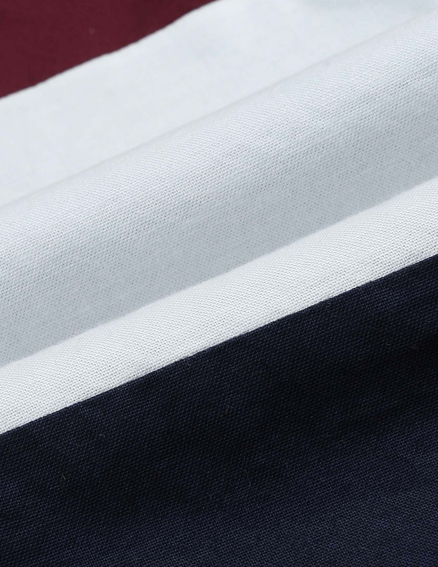Boys Colourblocked Oxford Shirt - Image 2