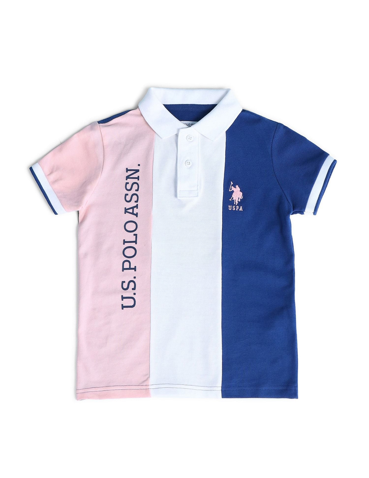 Boys Colourblocked Polo Shirt - Image 5