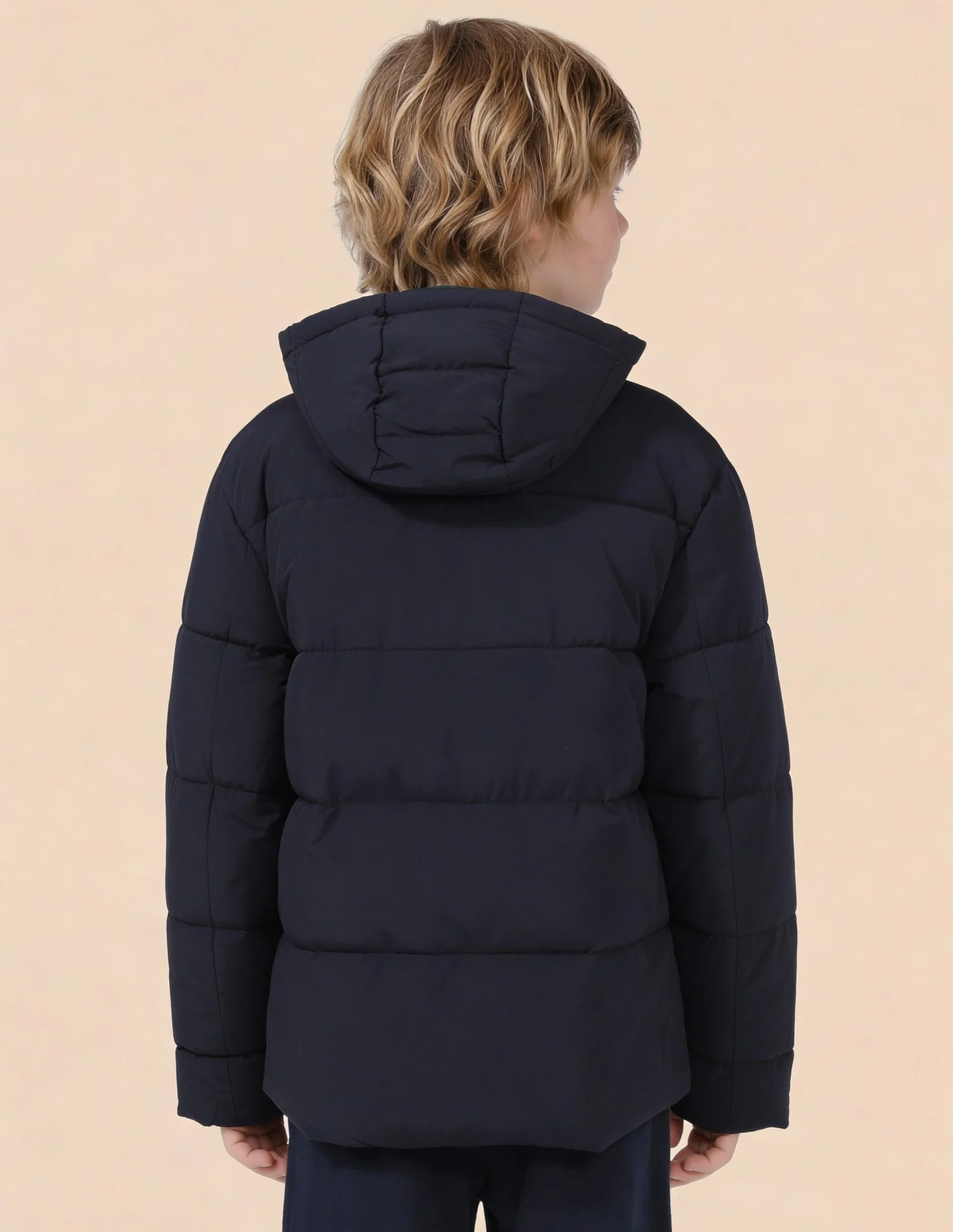 Boys Colourblocked Puffer Jacket - Image 5