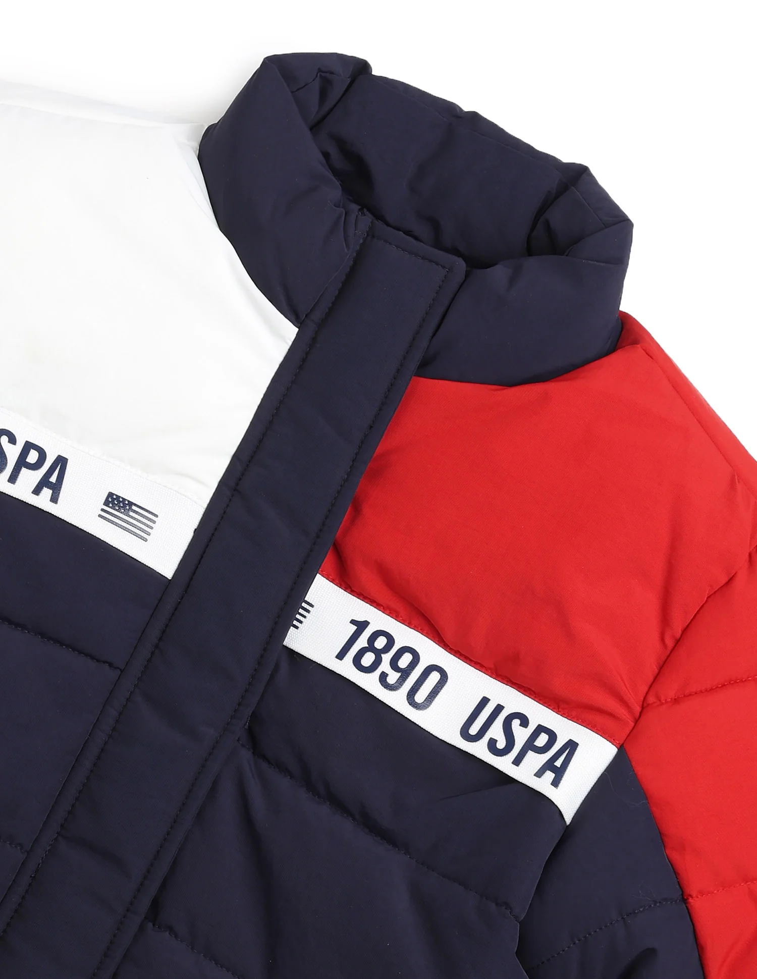 Boys Colourblocked Puffer Jacket - Image 2