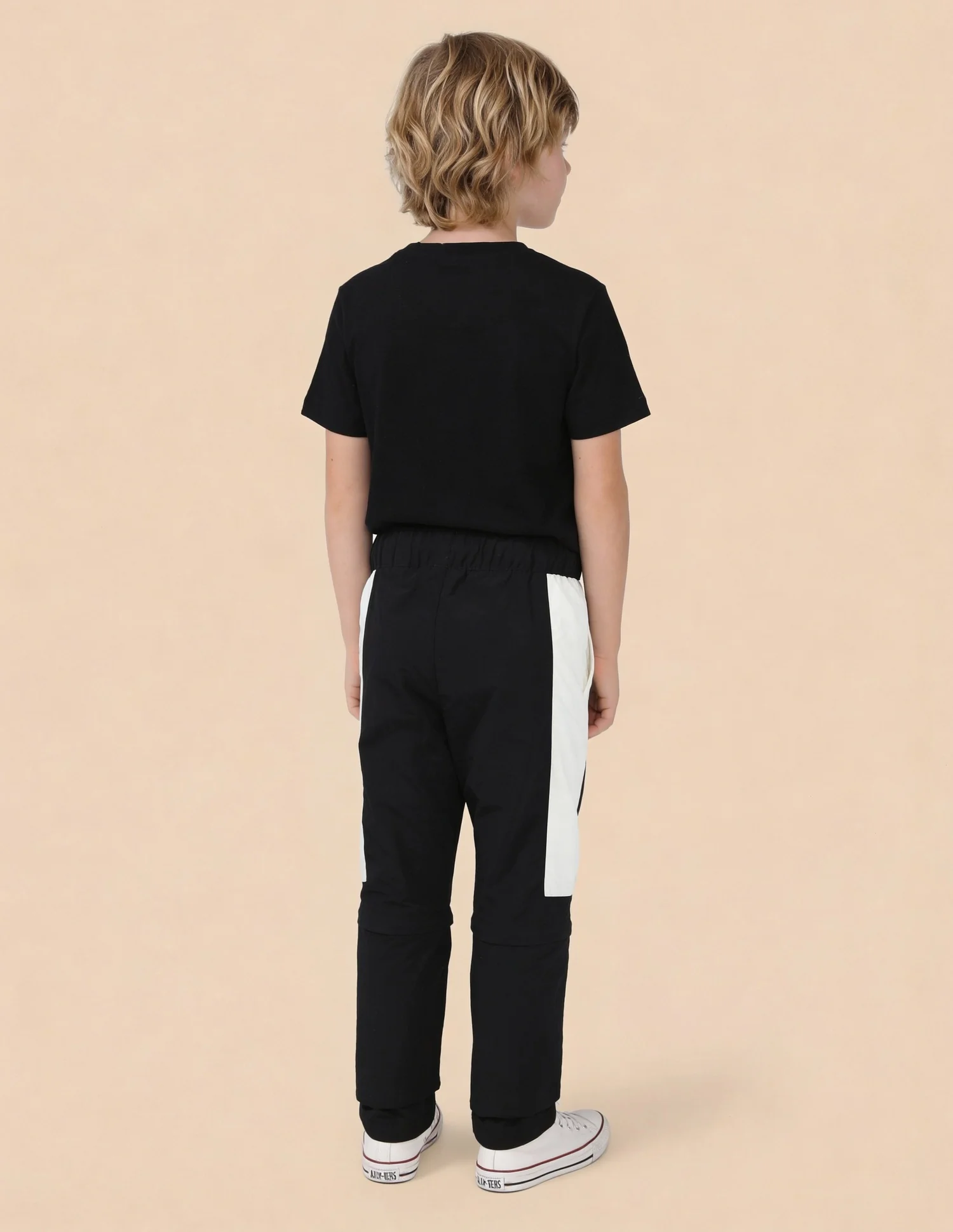 Boys Colourblocked Regular Fit Joggers - Image 4