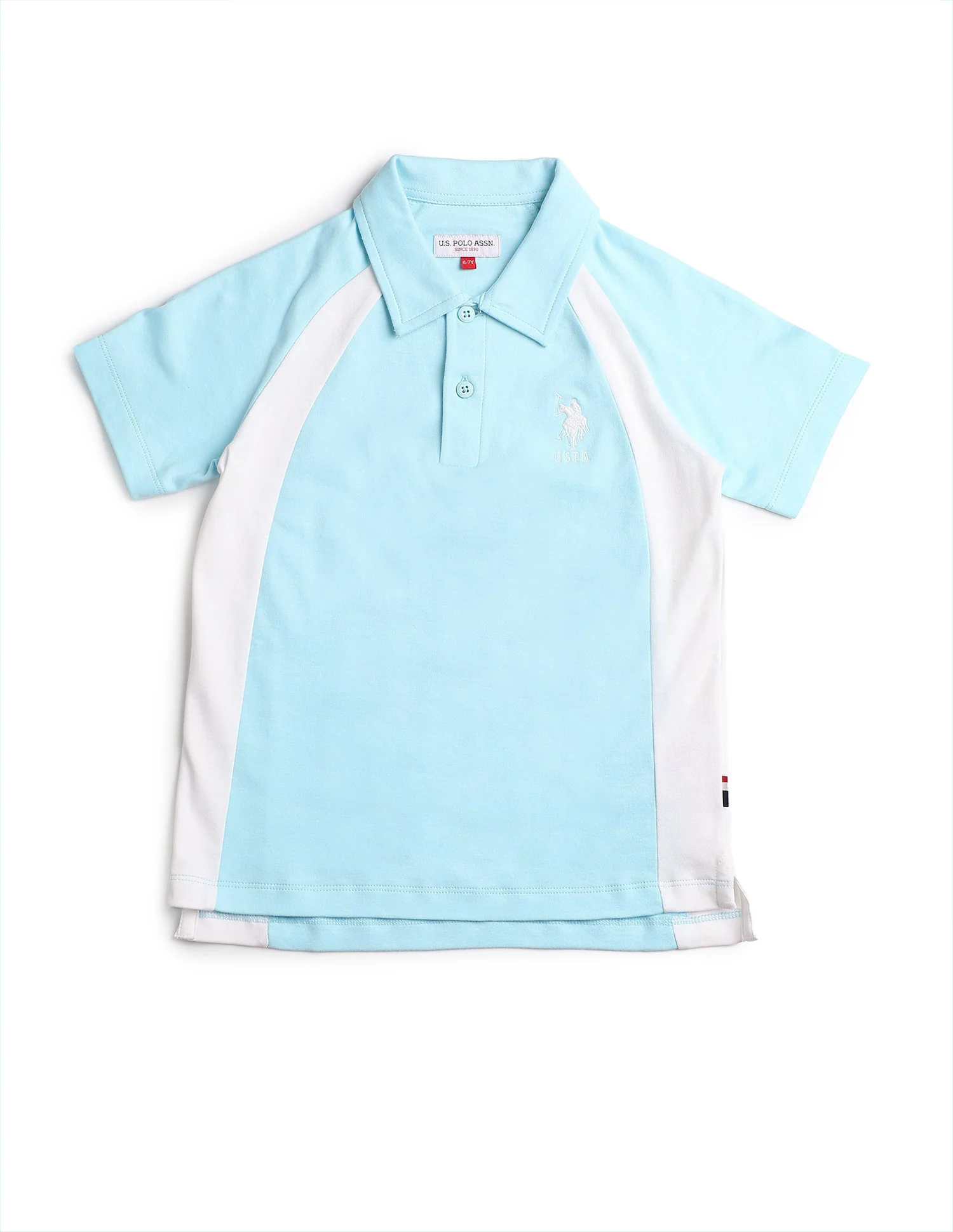 Boys Colourblocked Regular Fit Polo Shirt - Image 6