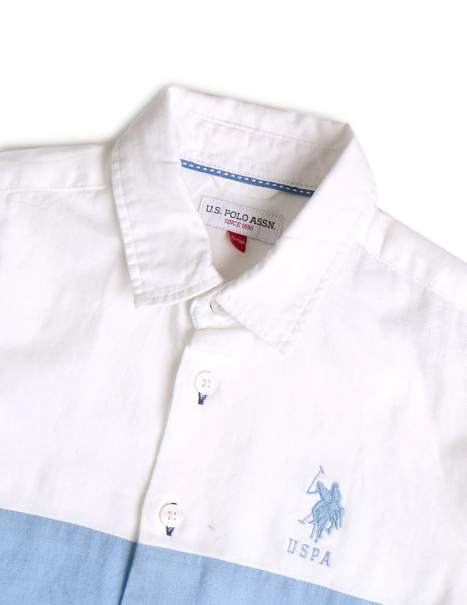 Boys Colourblocked Regular Fit Shirt - Image 7