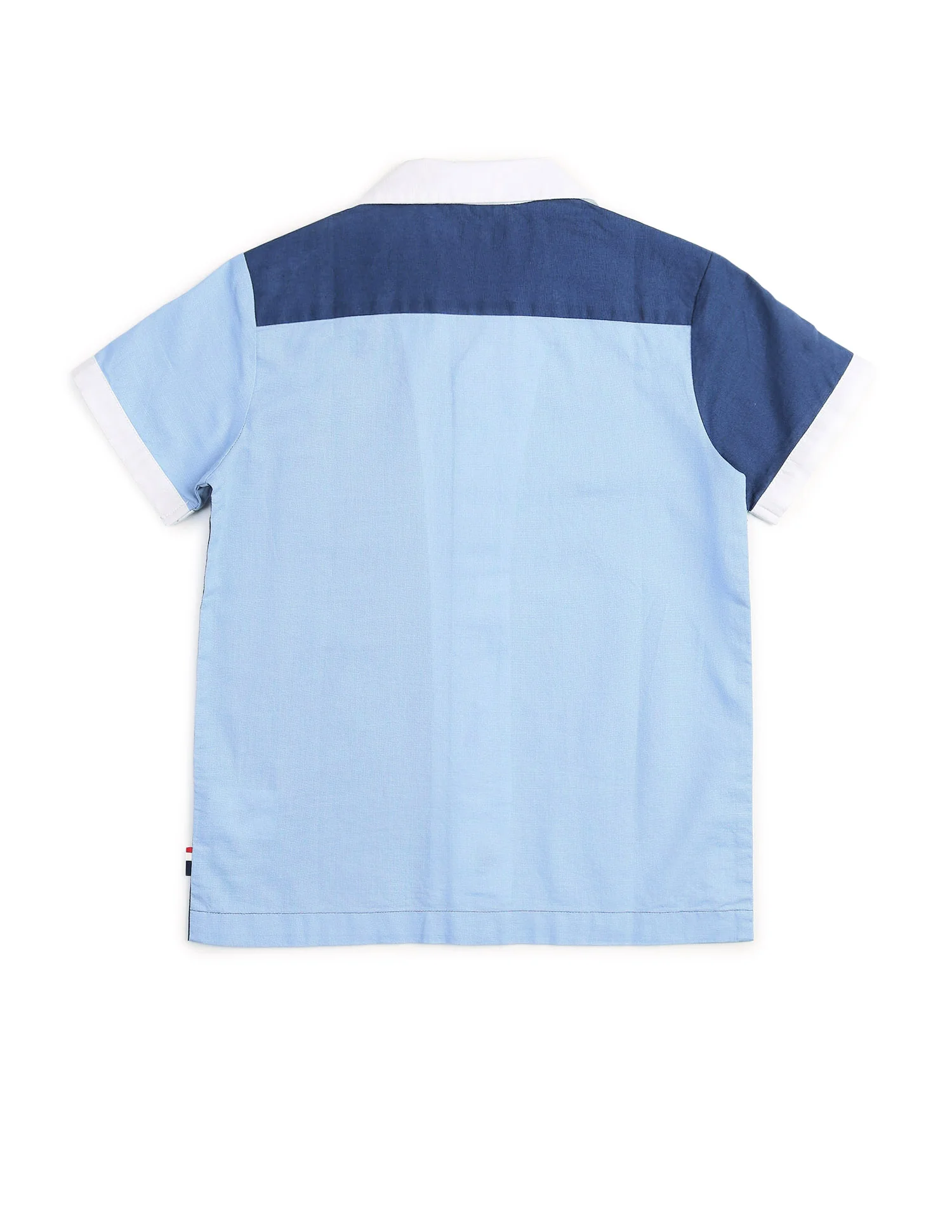 Boys Colourblocked Regular Fit Shirt - Image 7
