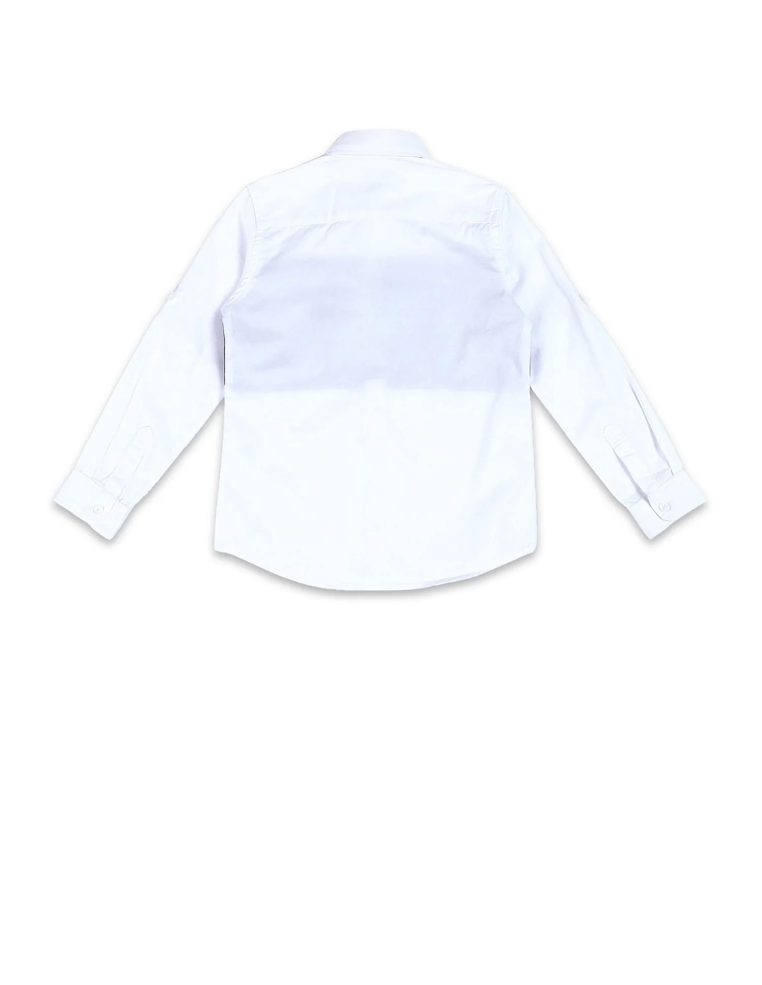 Boys Colourblocked Regular Fit Shirt - Image 6