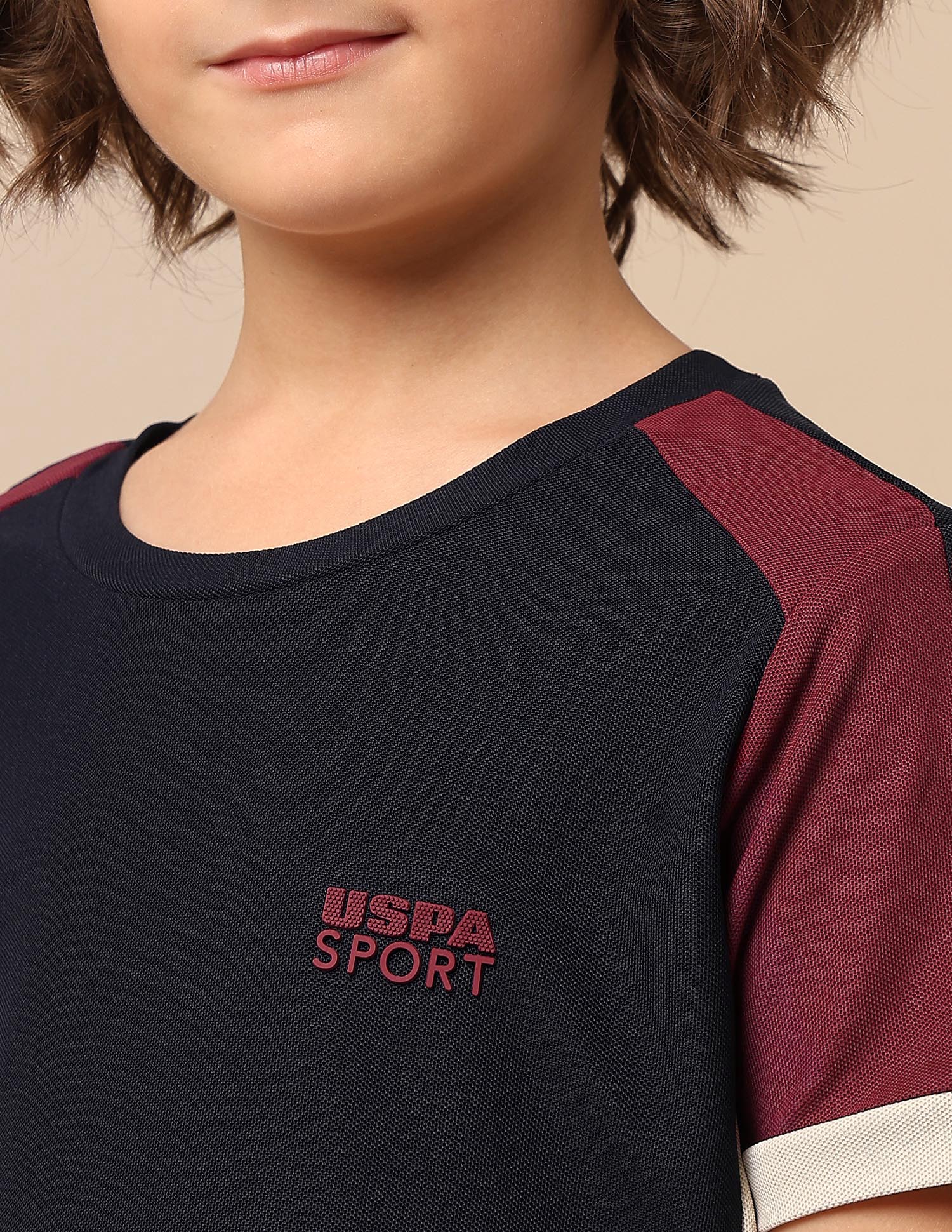 Boys Colourblocked Regular Fit T-Shirt - Image 7