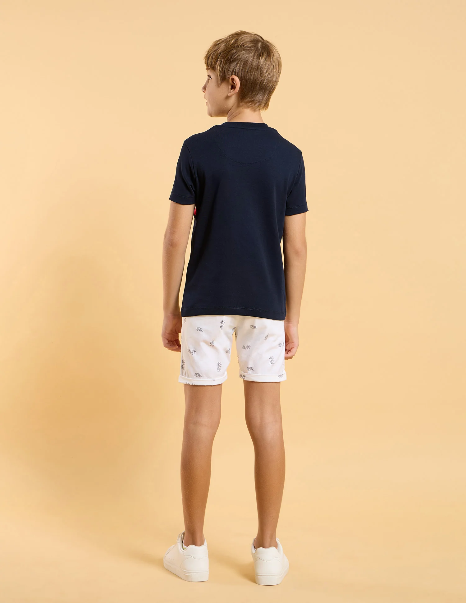 Boys Colourblocked Regular Fit T-Shirt - Image 4