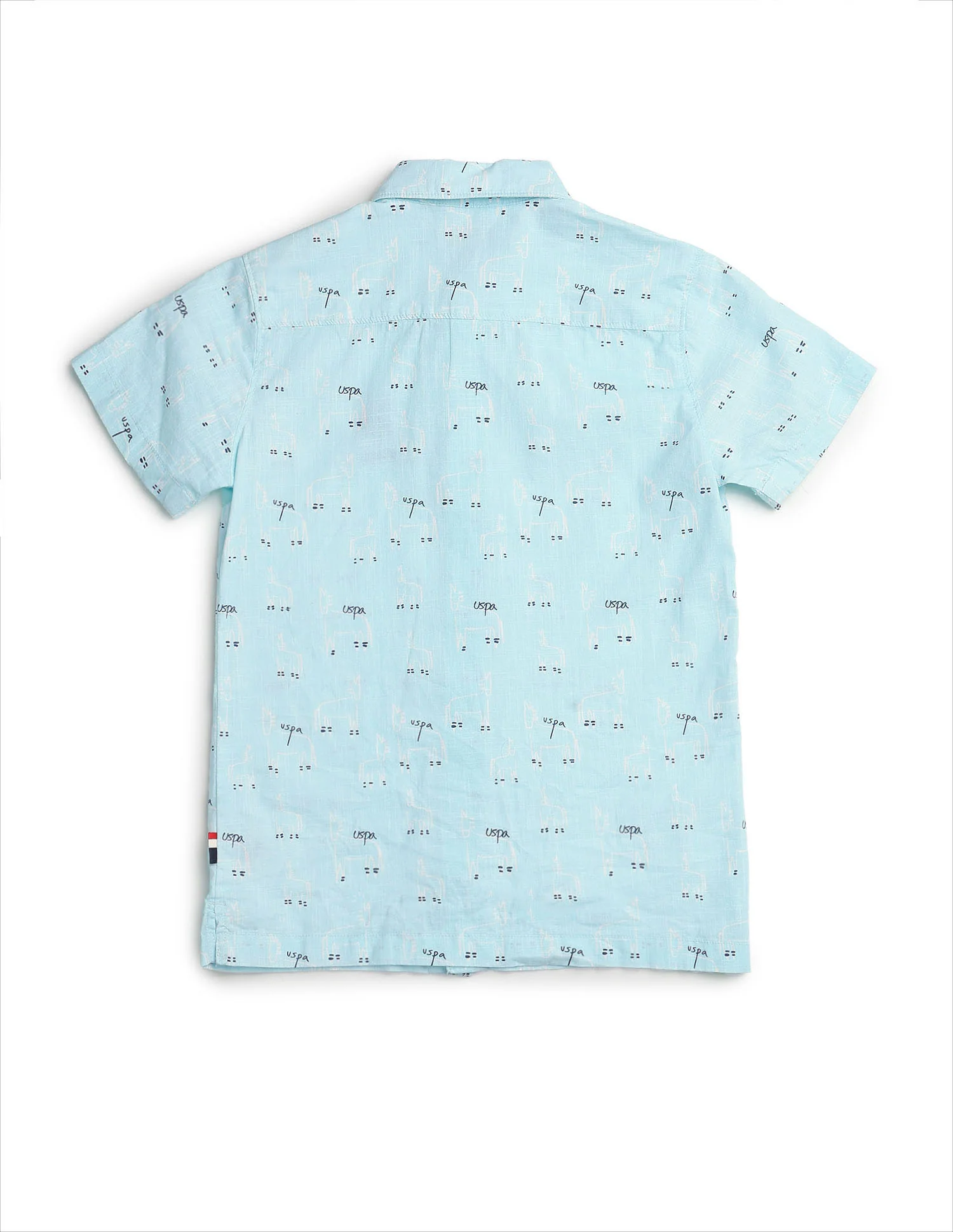 Boys Conversational Brand Printed Shirt - Image 8