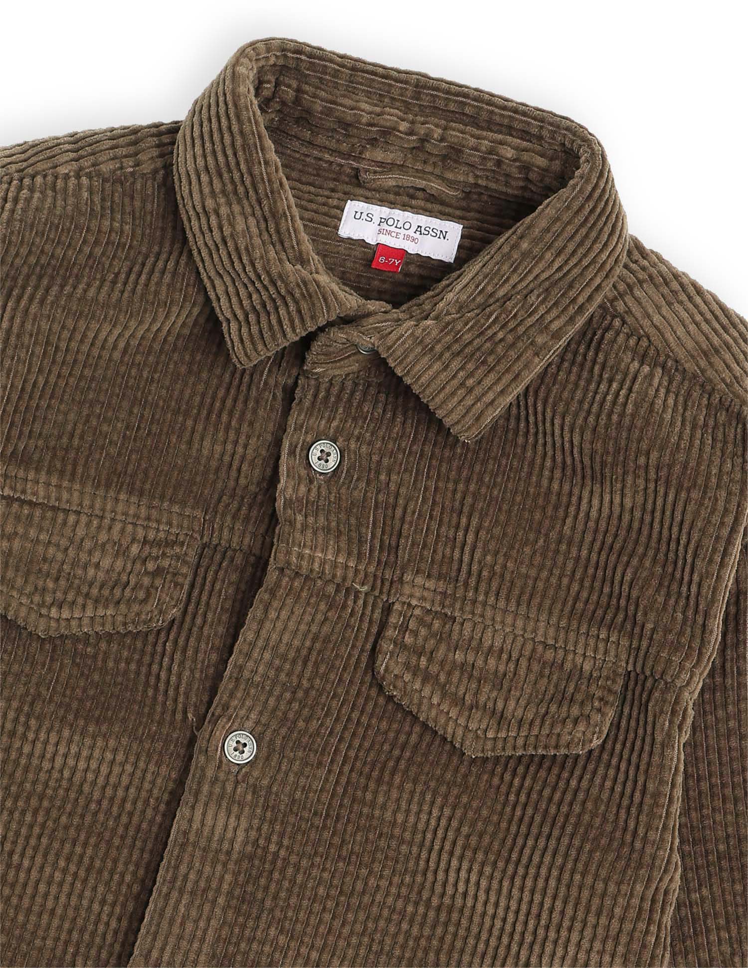 Boys Corduroy Regular Fit Shacket - Image 10