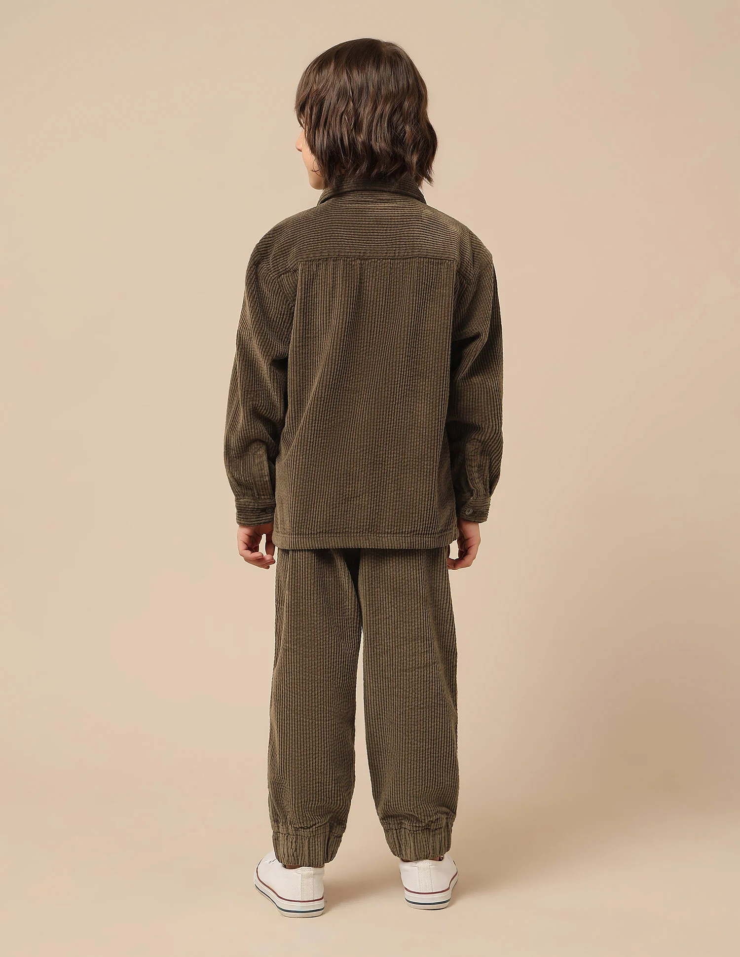 Boys Corduroy Regular Fit Shacket - Image 5