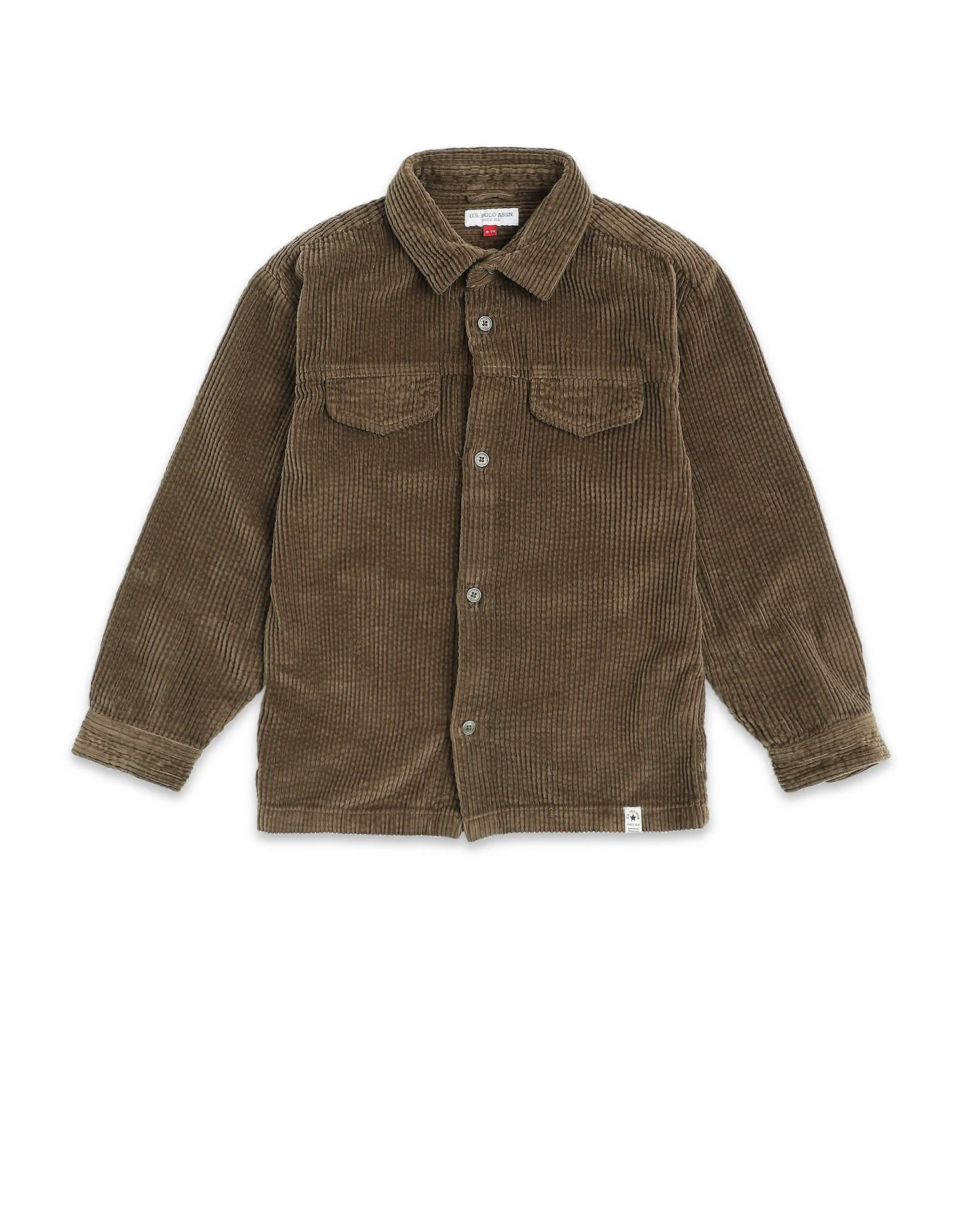 Boys Corduroy Regular Fit Shacket - Image 8