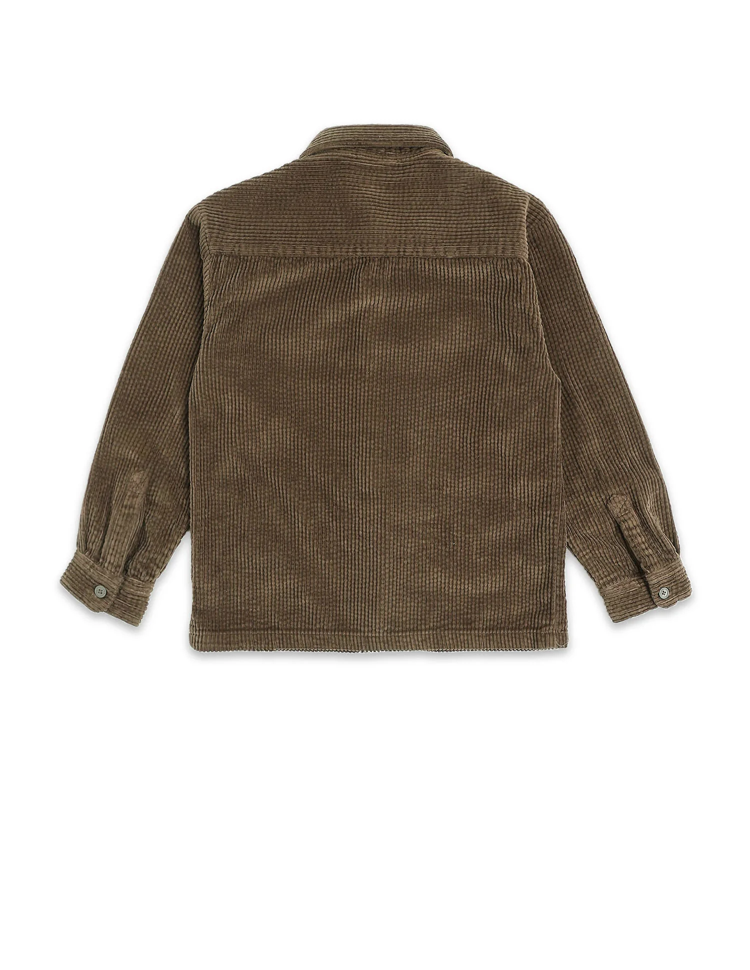 Boys Corduroy Regular Fit Shacket - Image 9