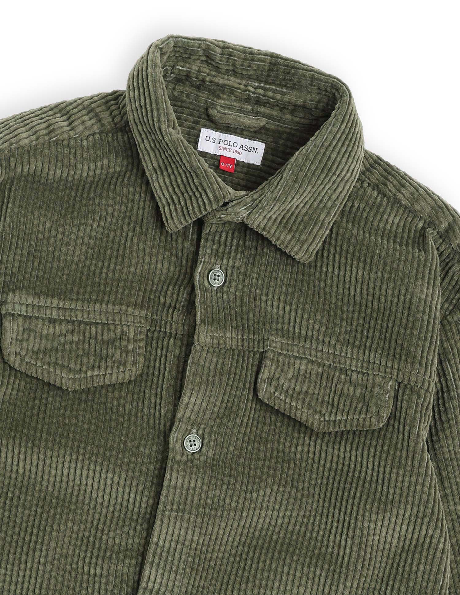 Boys Corduroy Regular Fit Shacket - Image 10