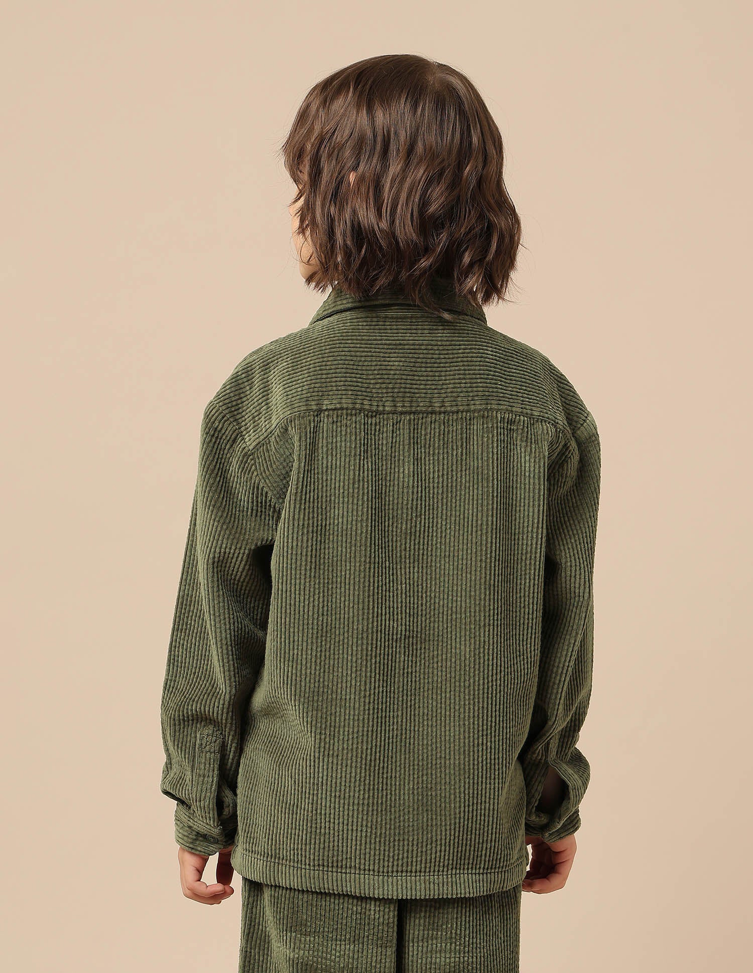 Boys Corduroy Regular Fit Shacket - Image 5