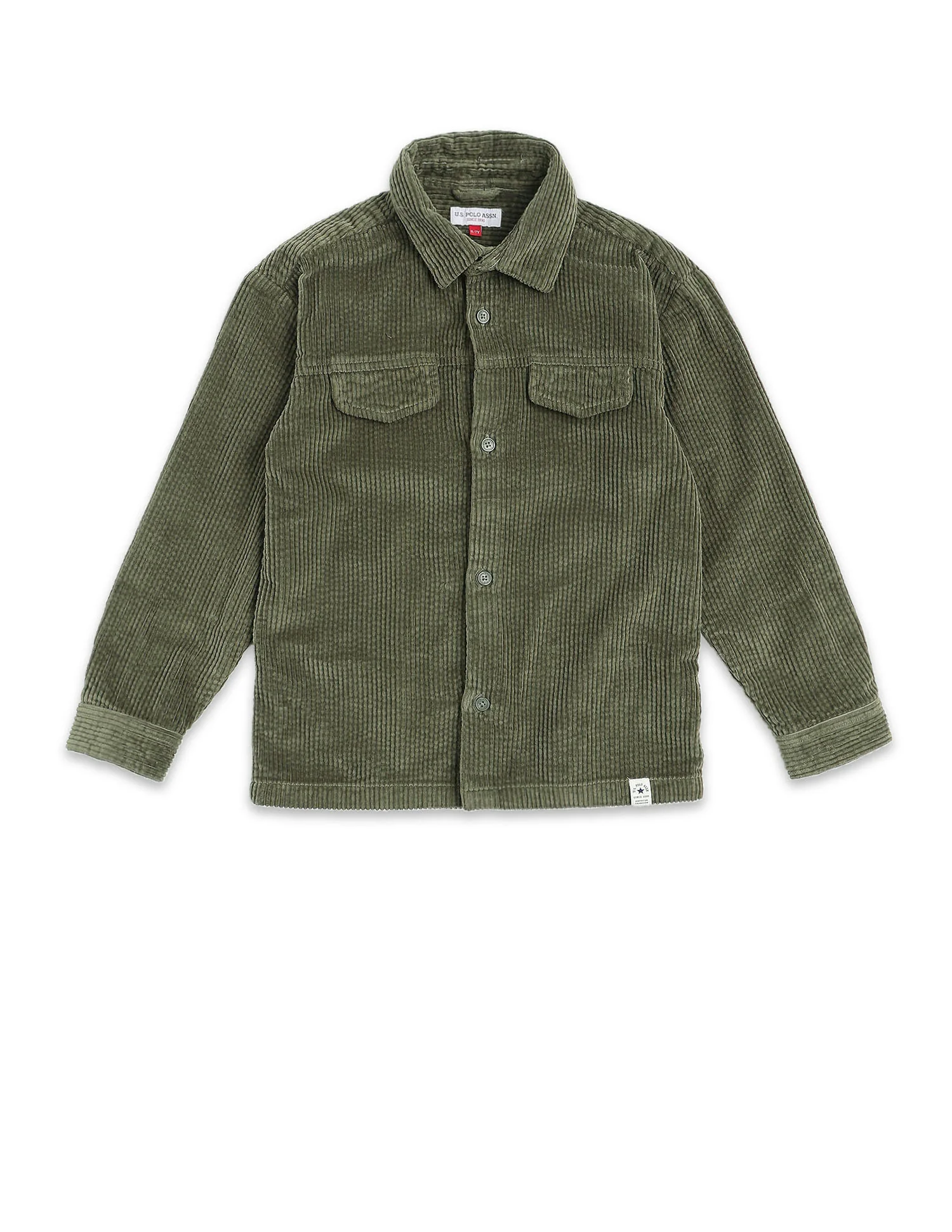 Boys Corduroy Regular Fit Shacket - Image 8