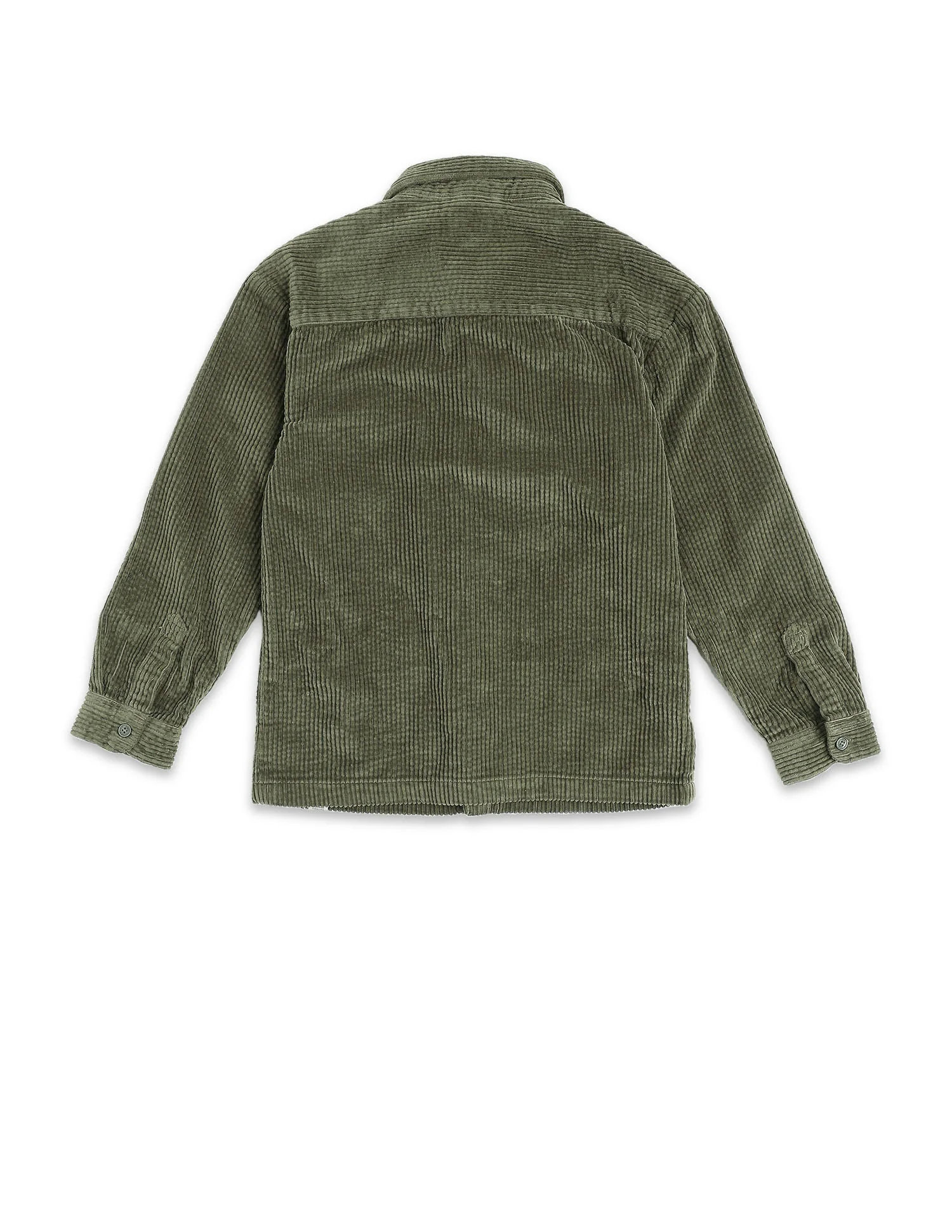 Boys Corduroy Regular Fit Shacket - Image 9