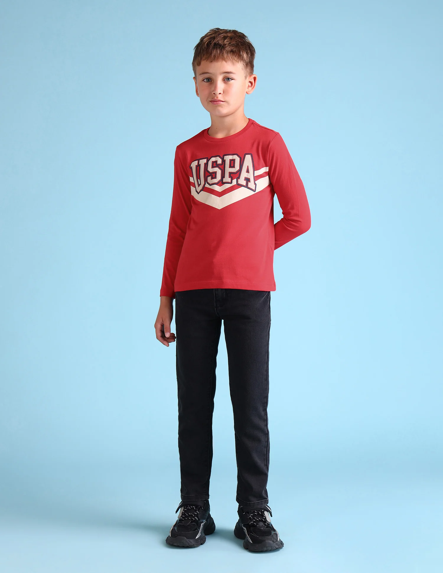 Boys Cotton Regular Fit T-Shirt - Image 3