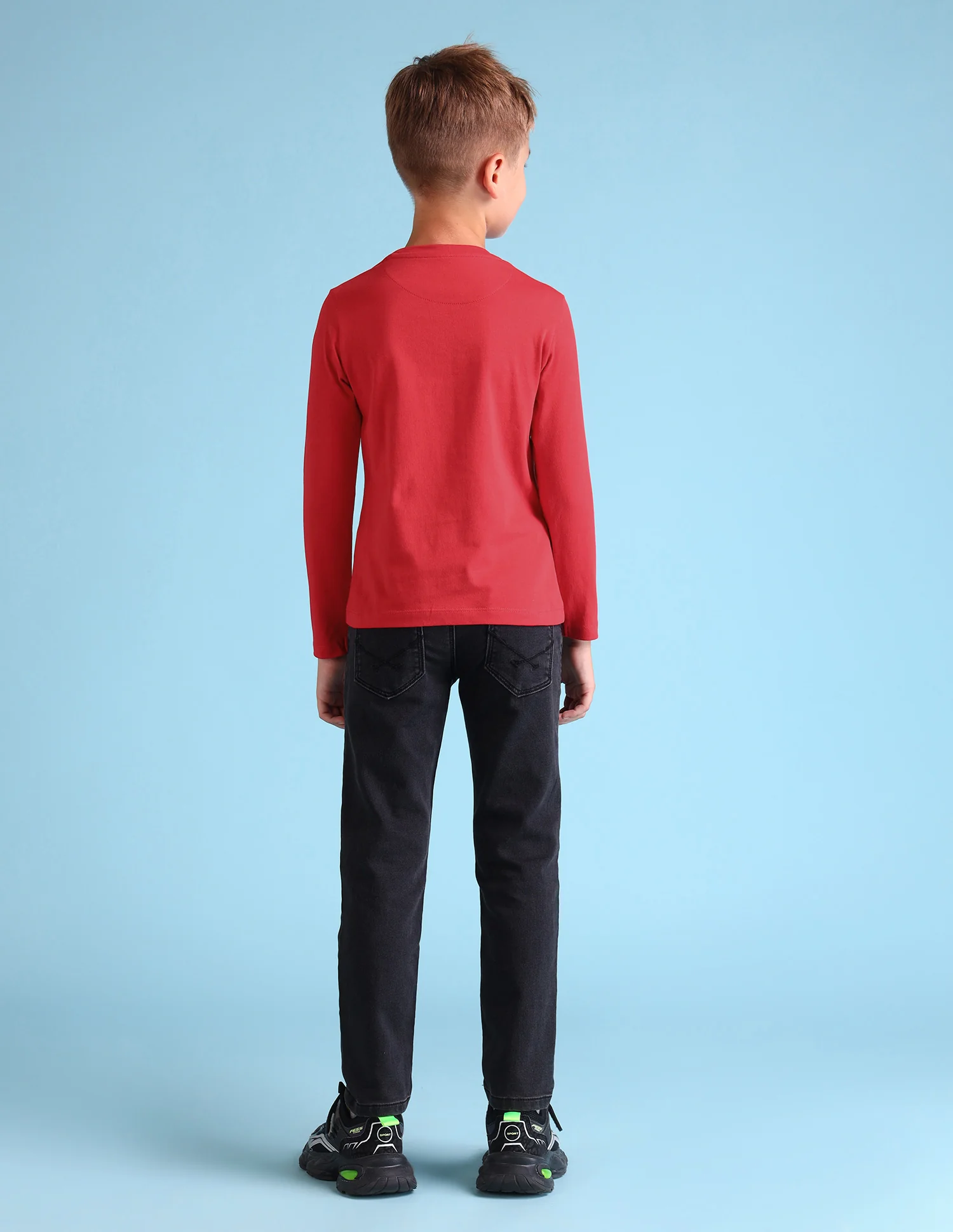 Boys Cotton Regular Fit T-Shirt - Image 4