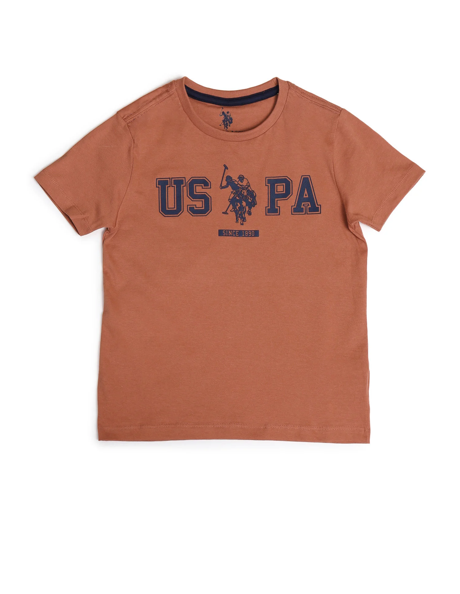 Boys Crew Neck Brand Printed T-Shirt - Image 5