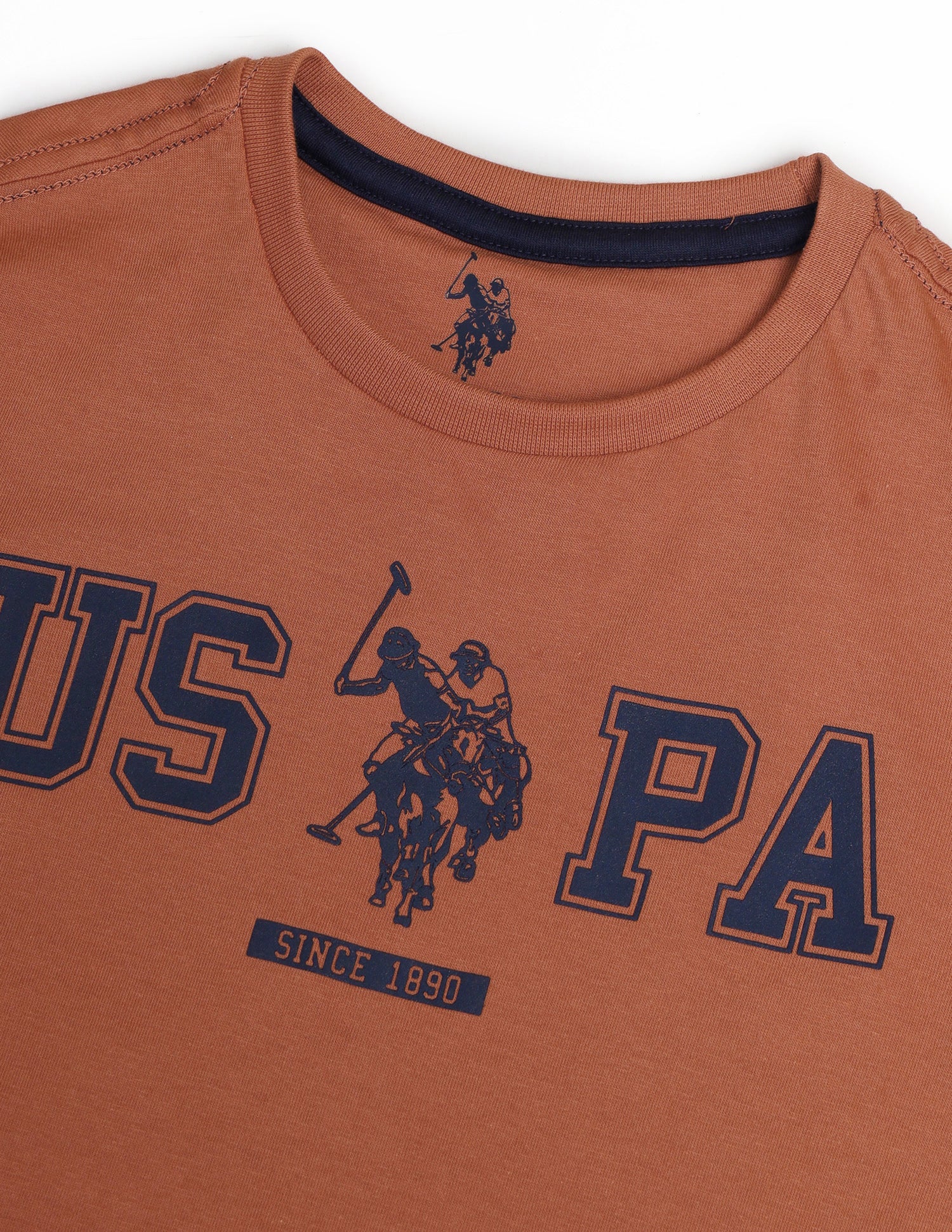 Boys Crew Neck Brand Printed T-Shirt - Image 7