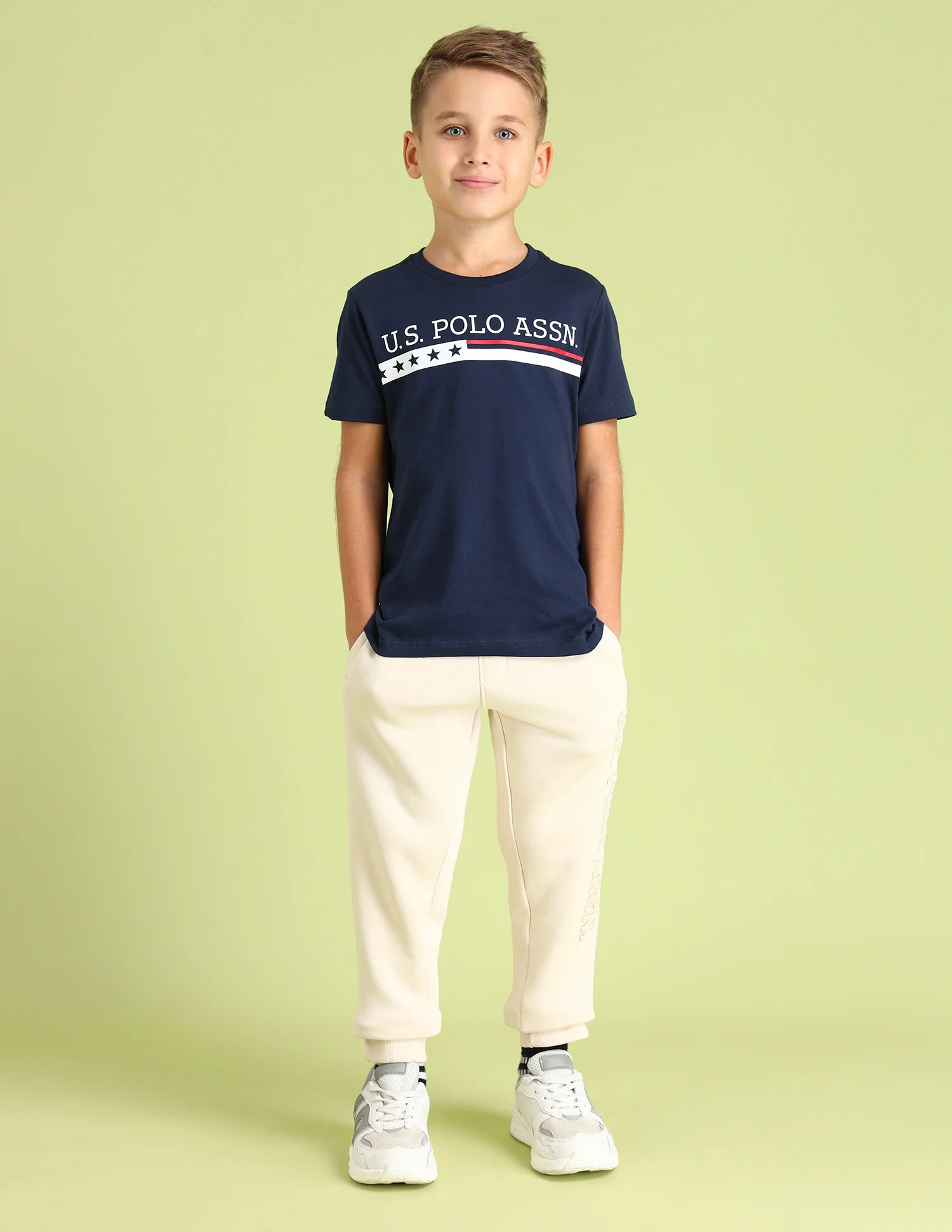 Boys Crew Neck Brand Printed T-Shirt - Image 3