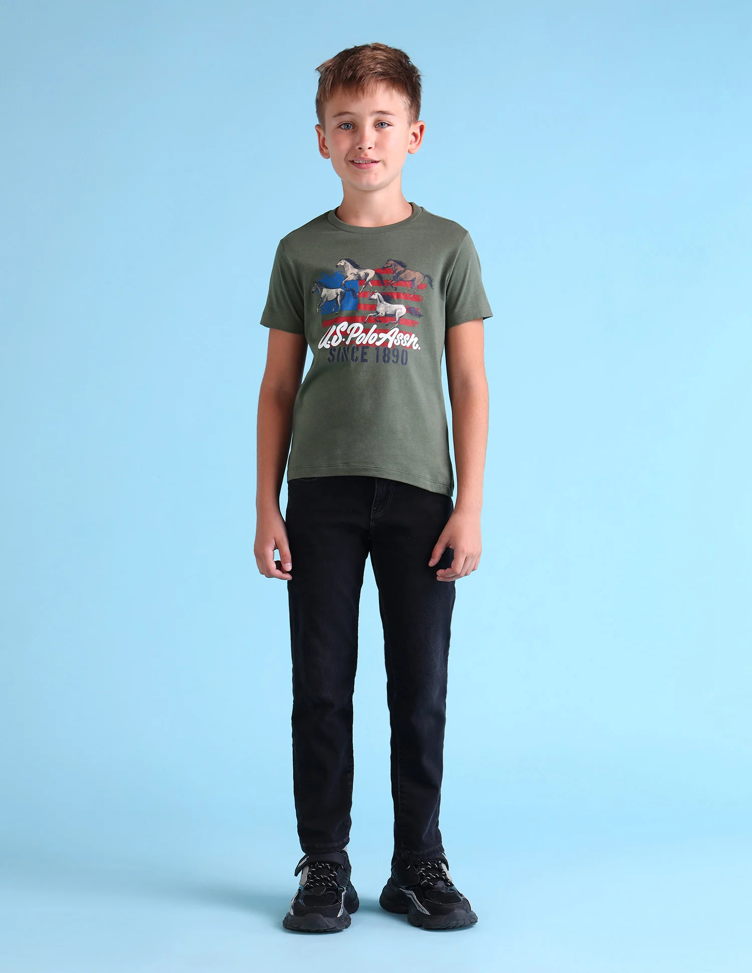 Boys Crew Neck T-Shirt - Image 3
