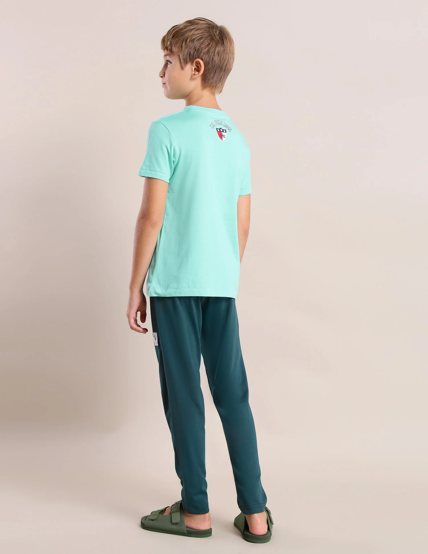 Boys Comfort Fit Solid T-Shirt - Pack Of 2 - Image 5