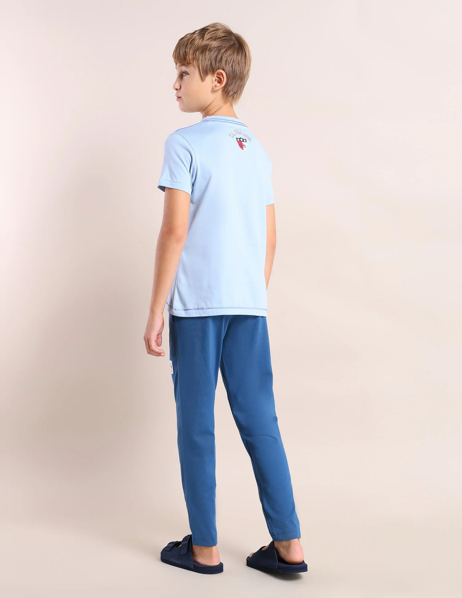 Boys Comfort Fit Solid T-Shirt - Pack Of 2 - Image 7