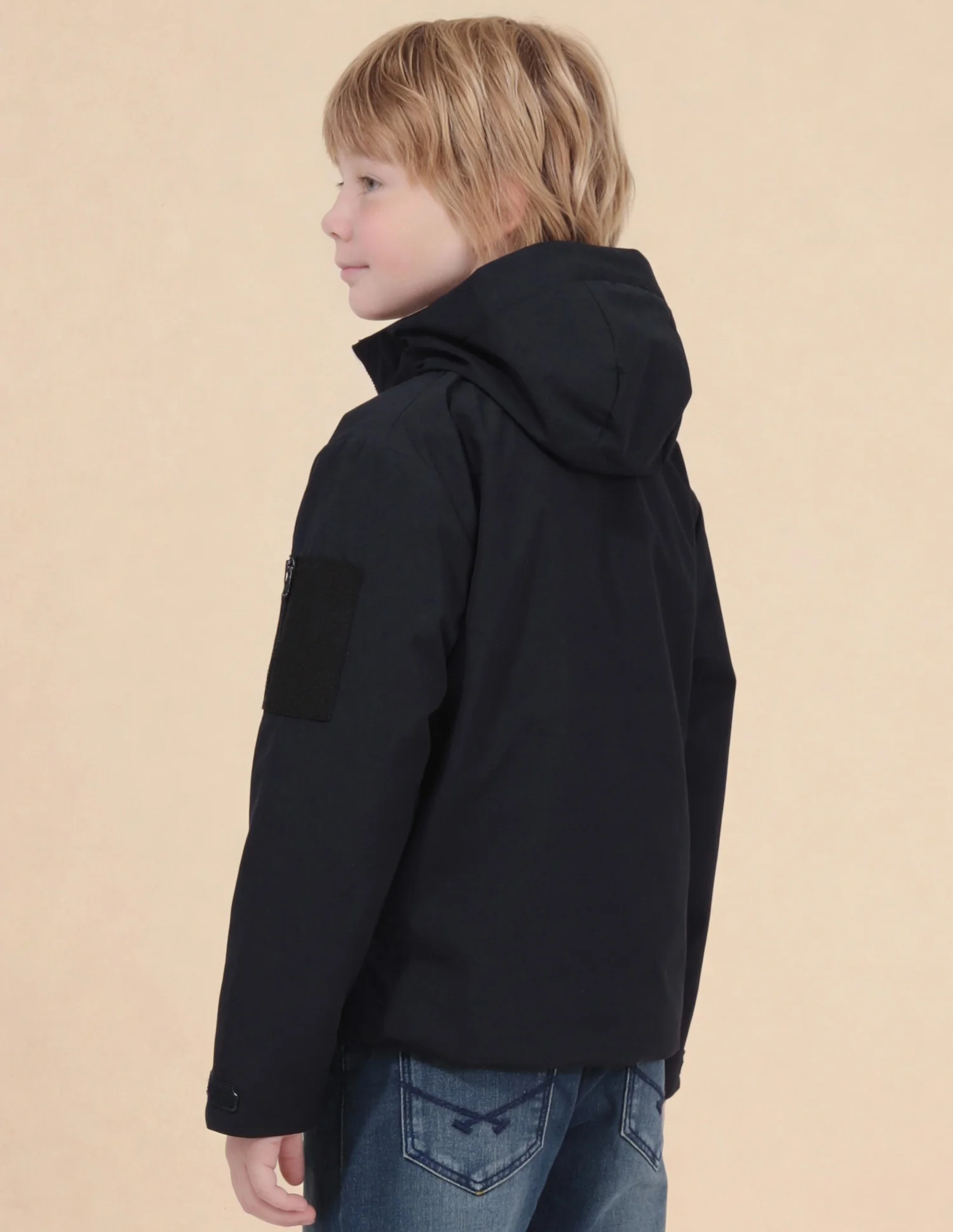 Boys Detachable Puffer Jacket - Image 5