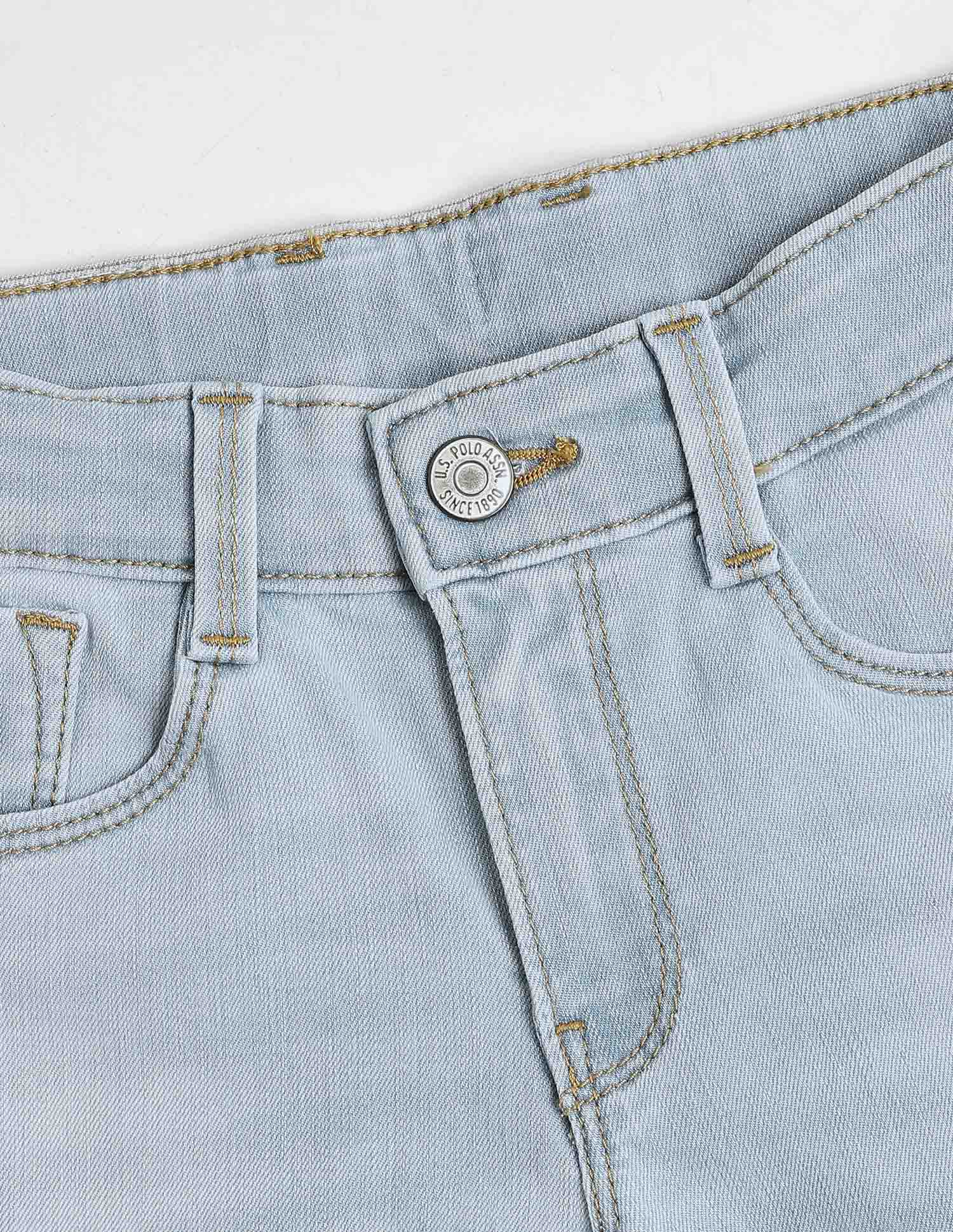 Boys Distressed Slim Fit Jeans - Image 2