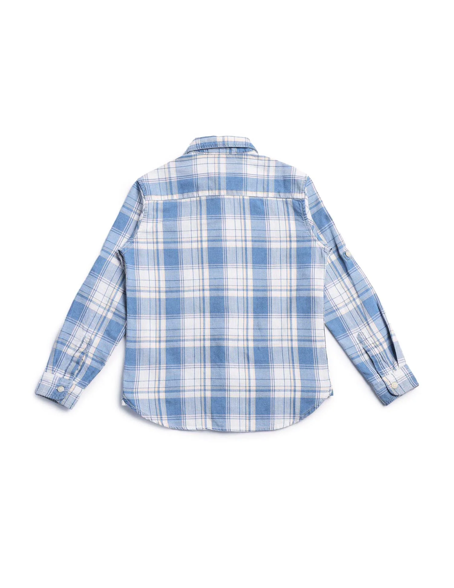 Boys Dobby All Over Printed Shirt - Image 6