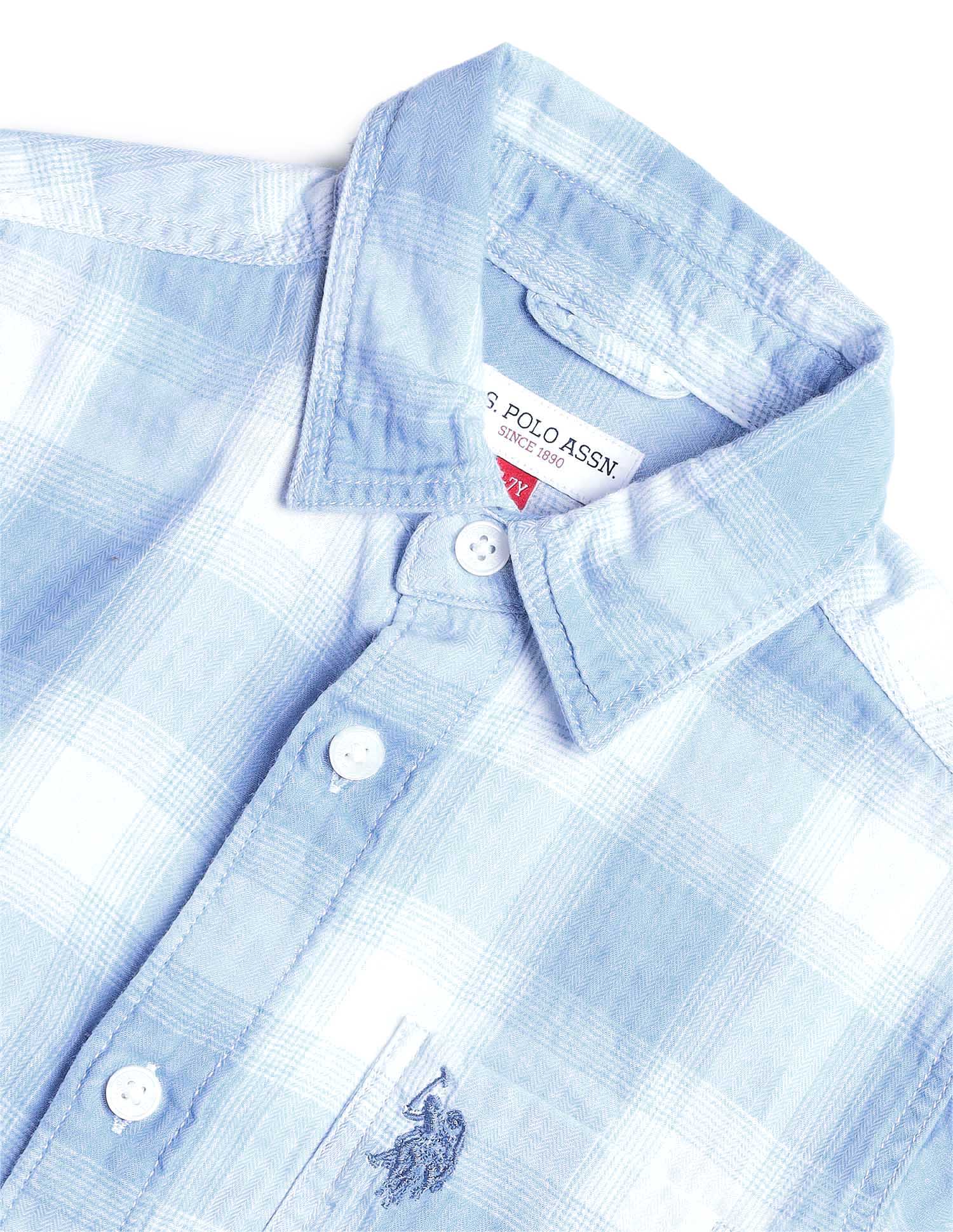 Boys Dobby Regular Fit Shirt - Image 7